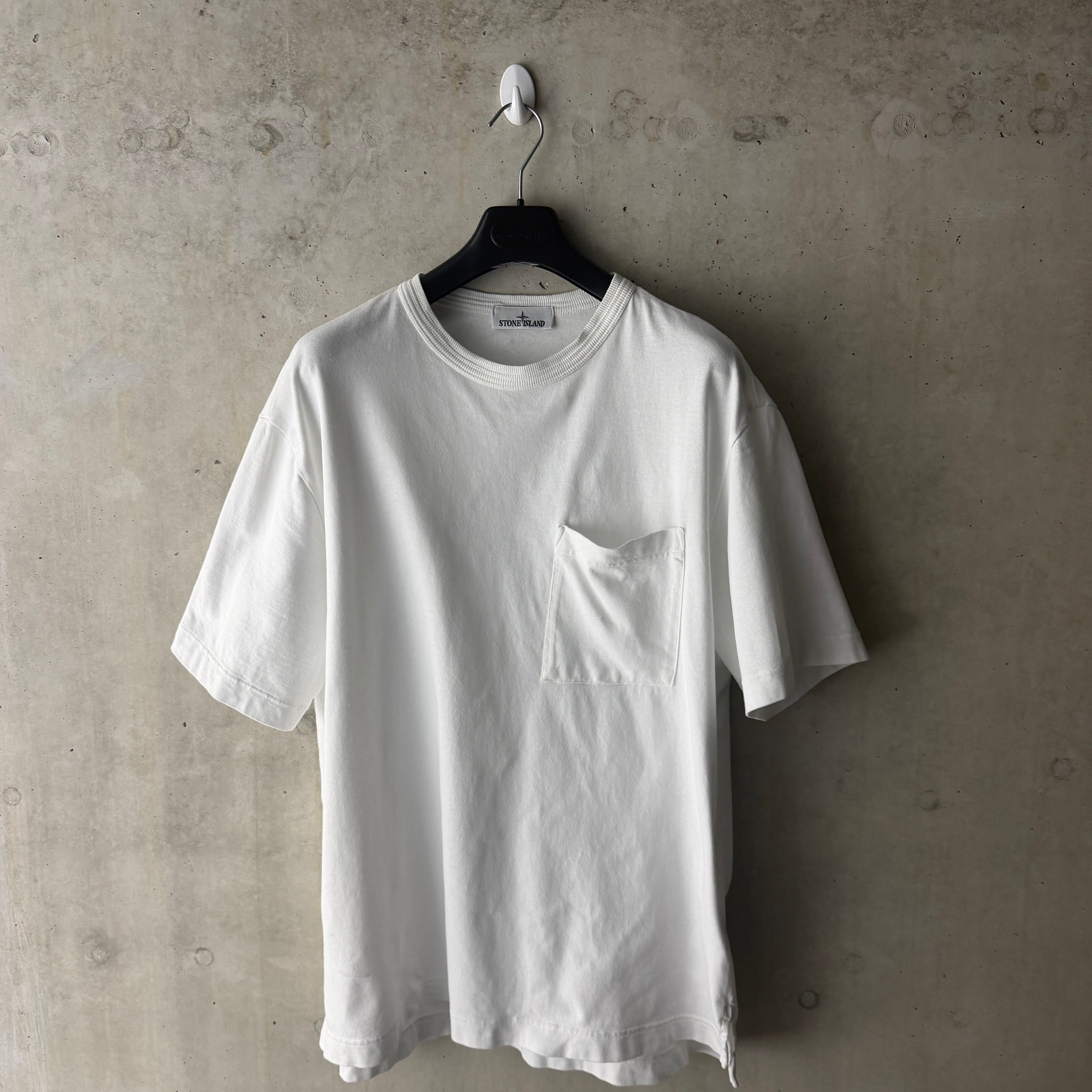 Stone Island Marina Logo Pocket T-Shirt - XL