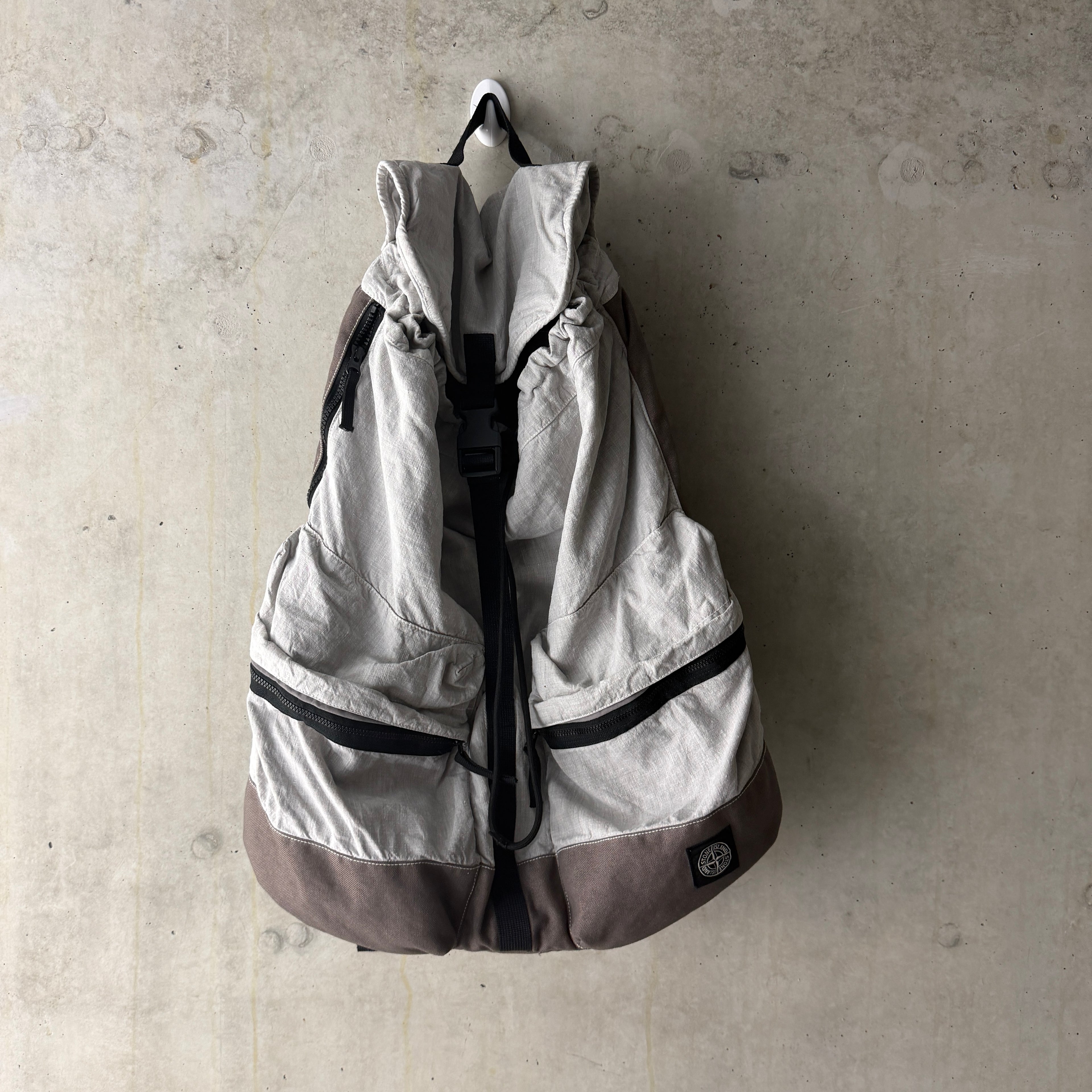 Stone Island Drawstring Backpack - UNI