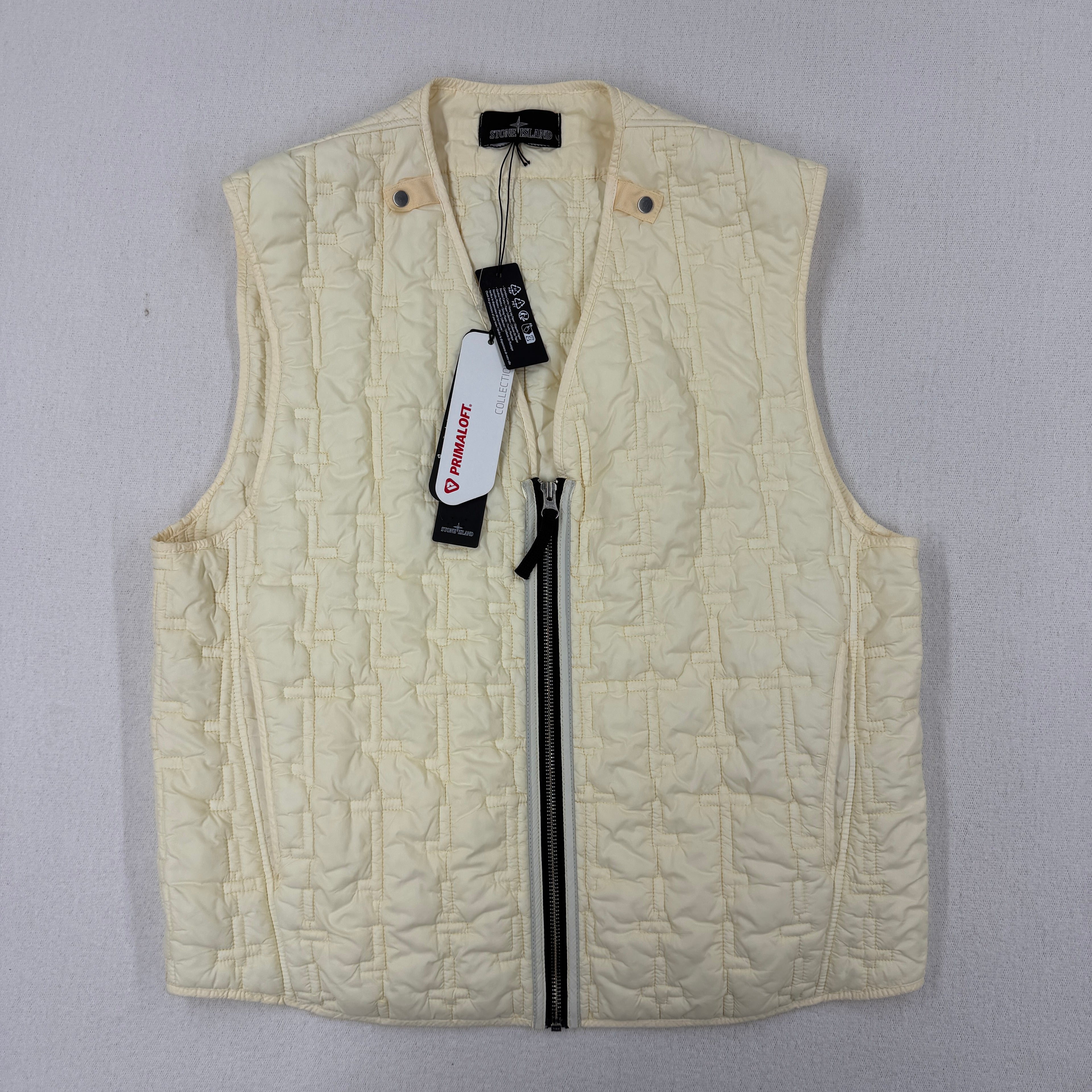 Stone Island Shadow Project Quilted Liner Vest - Small