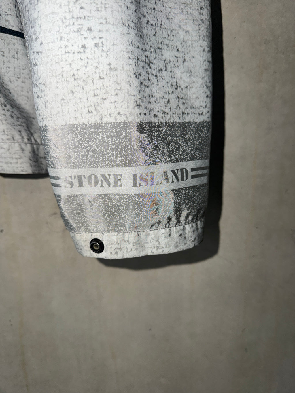 Stone Island Printed Monofilament Jacket - Large