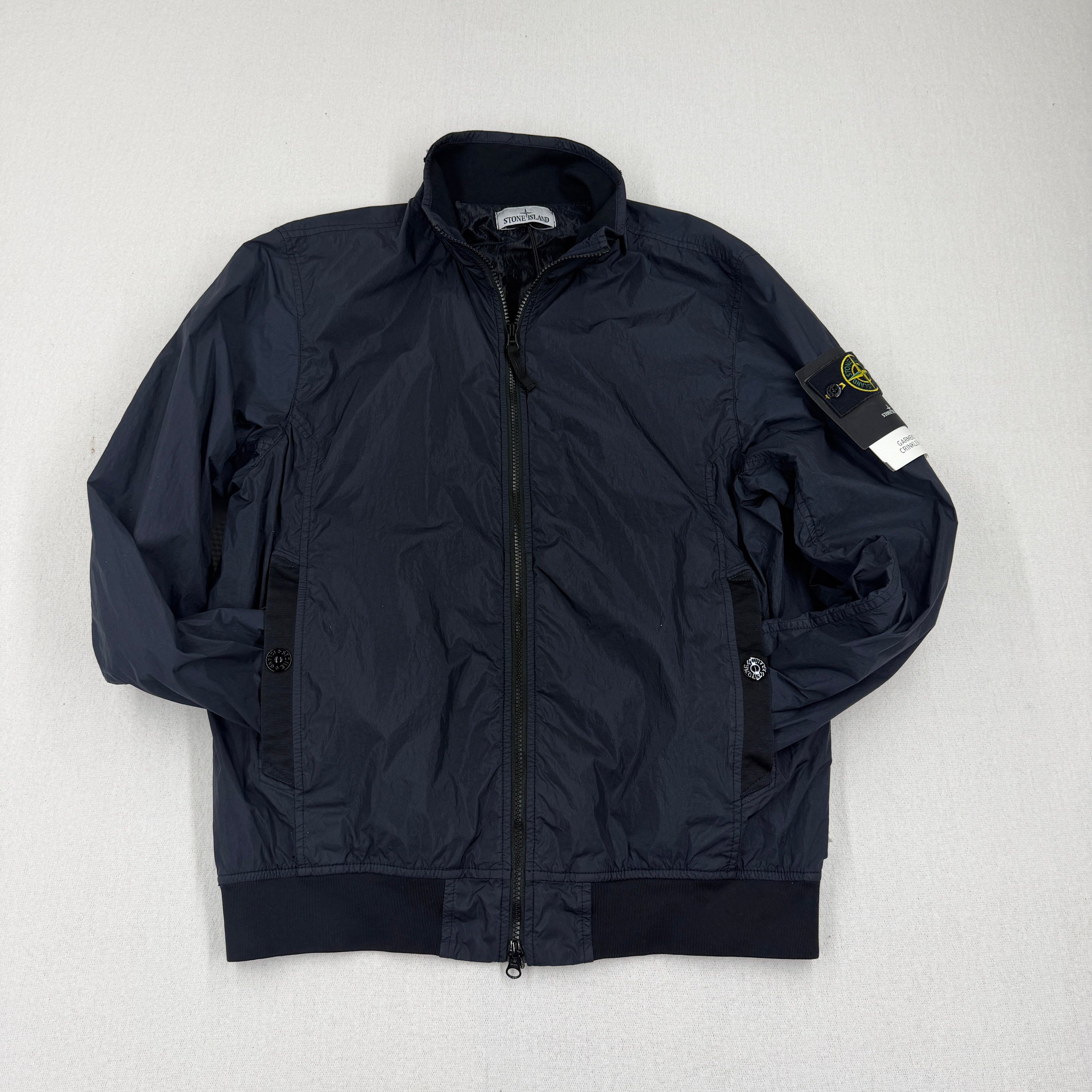 Stone Island Garment Dyed Crinkle Reps NY Jacket - Large