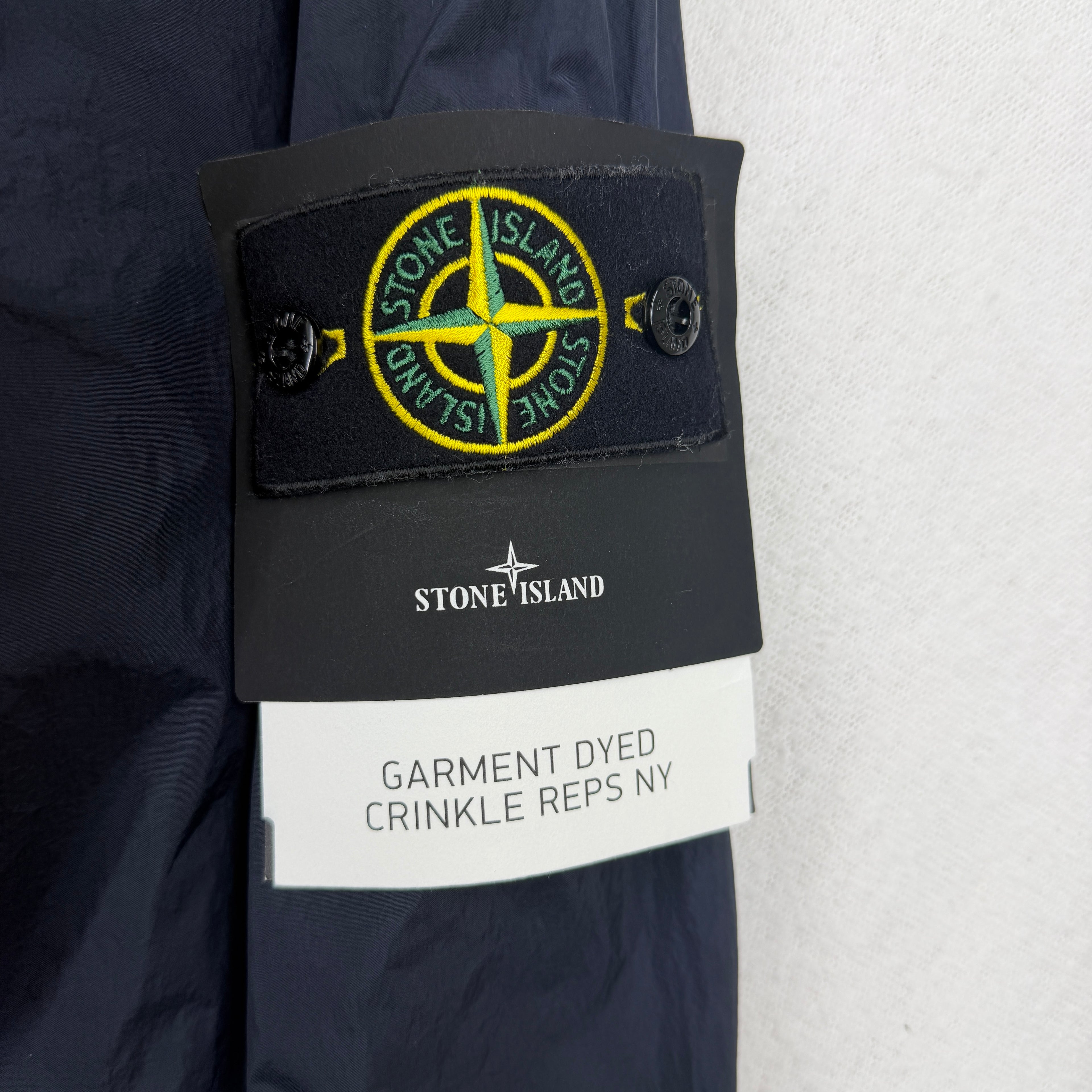 Stone Island Garment Dyed Crinkle Reps NY Jacket - Large