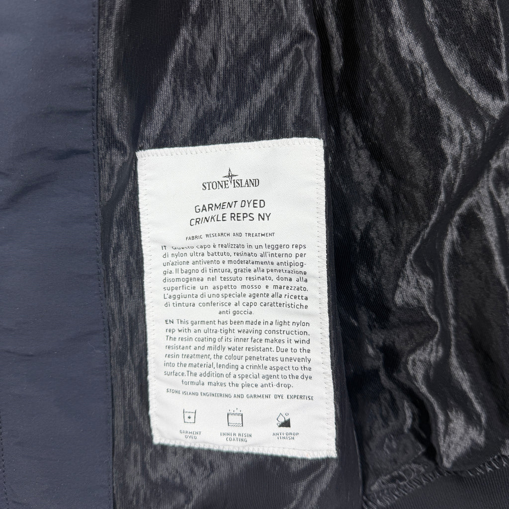 Stone Island Garment Dyed Crinkle Reps NY Jacket - Large