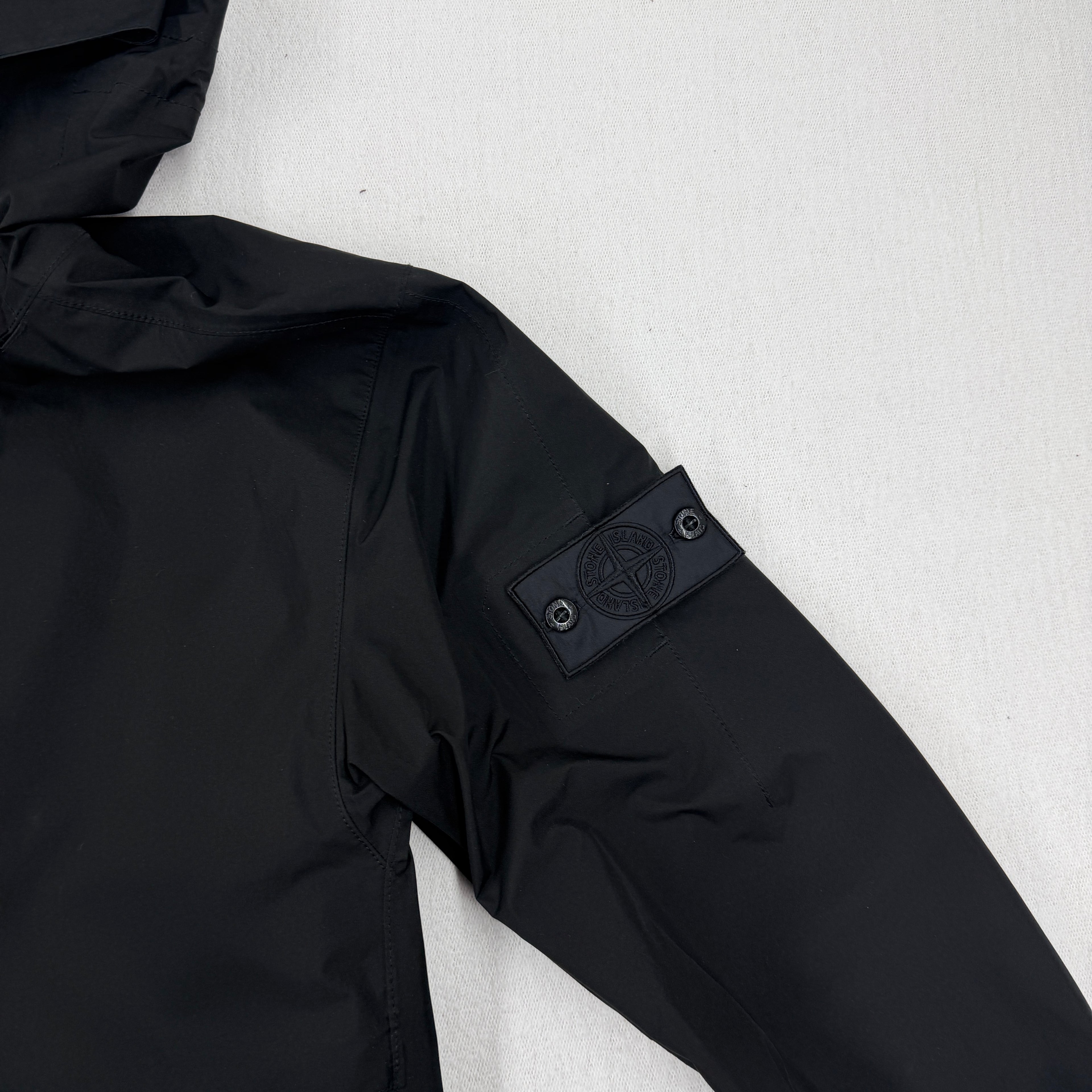 Stone Island Shadow Black Project GORE-TEX Paclite Shell Jacket - Large