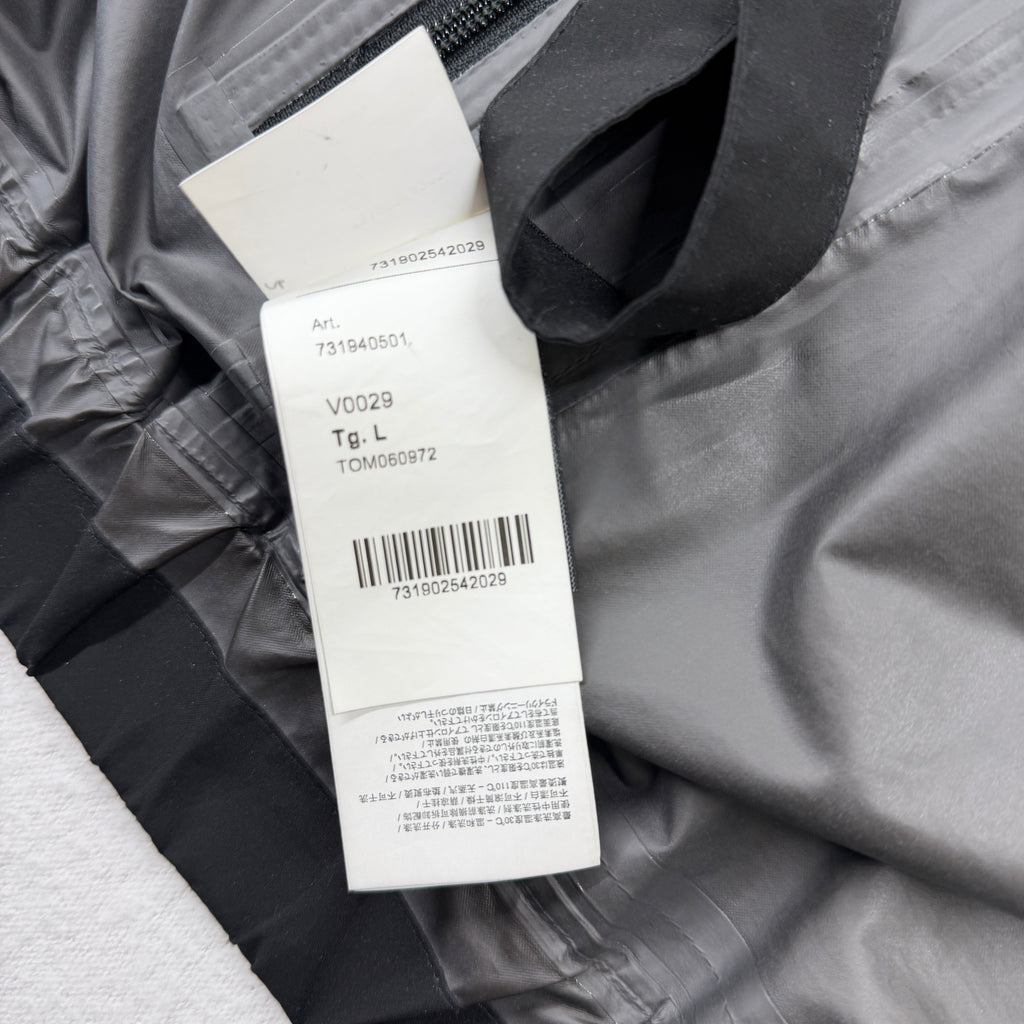 Stone Island Shadow Black Project GORE-TEX Paclite Shell Jacket - Large