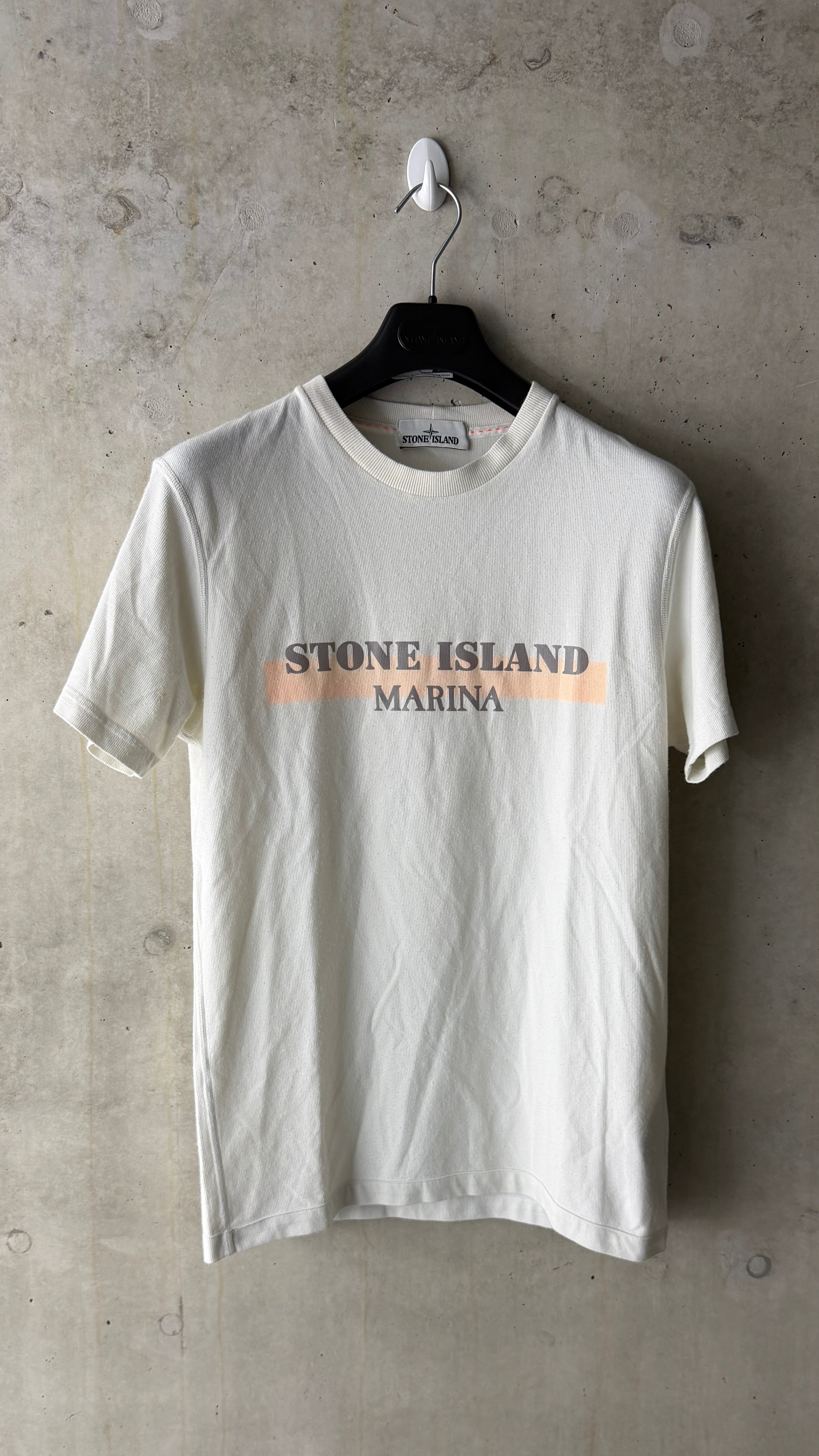 Stone Island Marina Reflective Print T-Shirt - Medium