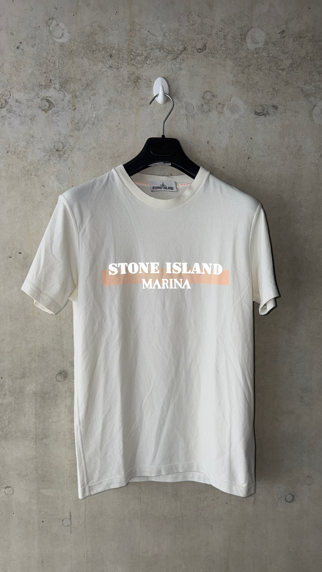 Stone Island Marina Reflective Print T-Shirt - Medium
