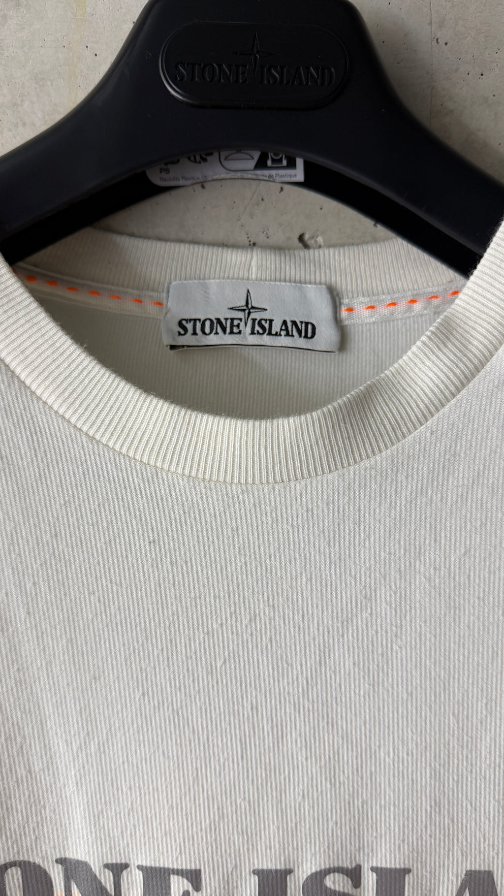 Stone Island Marina Reflective Print T-Shirt - Medium