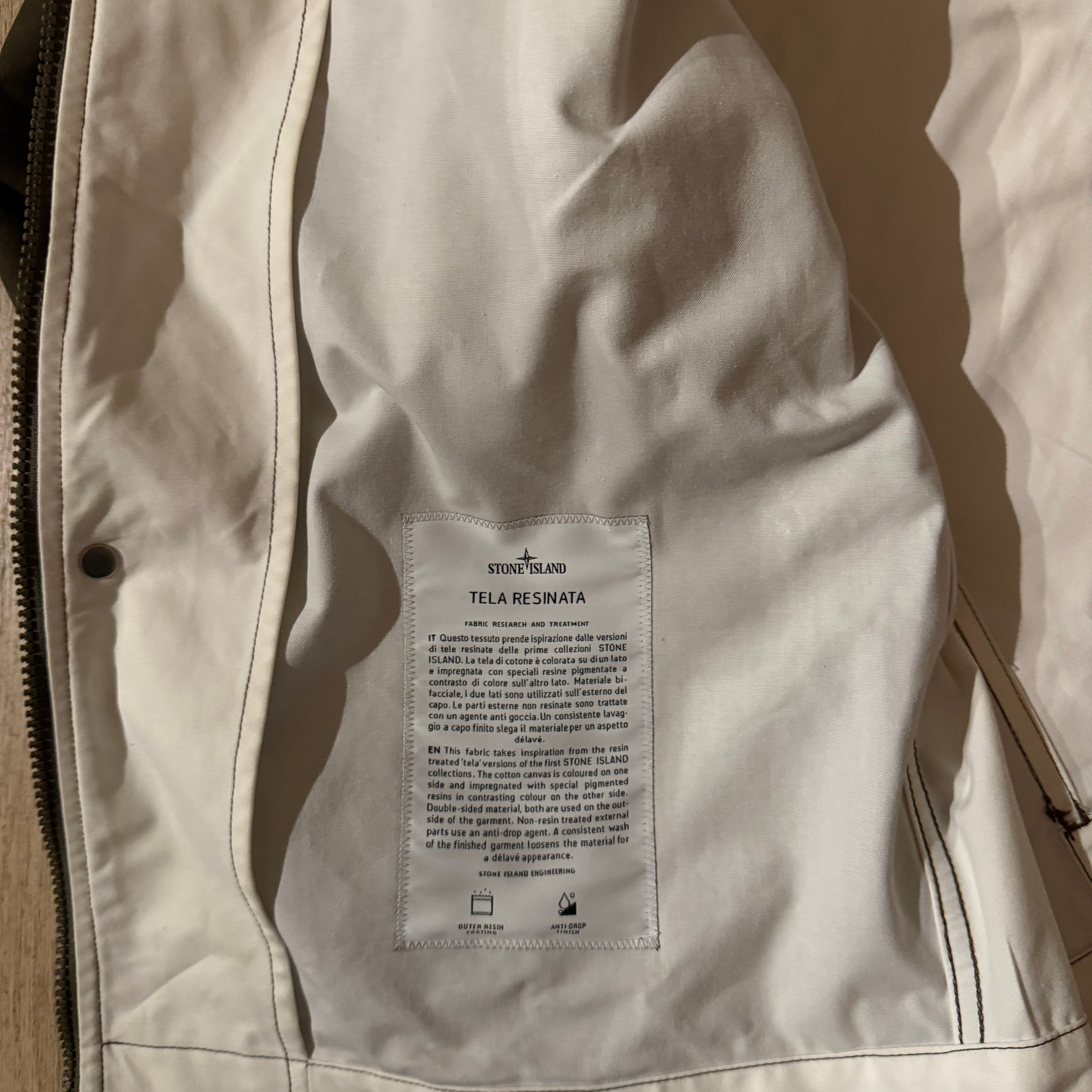 Stone Island Tela Resinata - XL