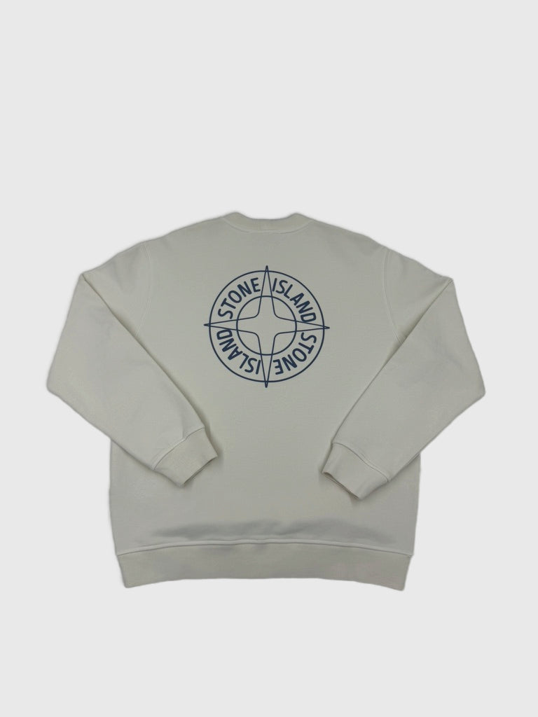 Stone Island Compass Logo SS26 Sweatshirt - Small