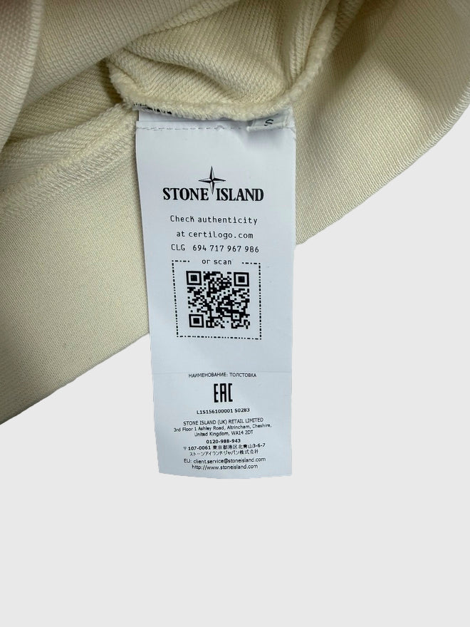 Stone Island Compass Logo SS26 Sweatshirt - Small