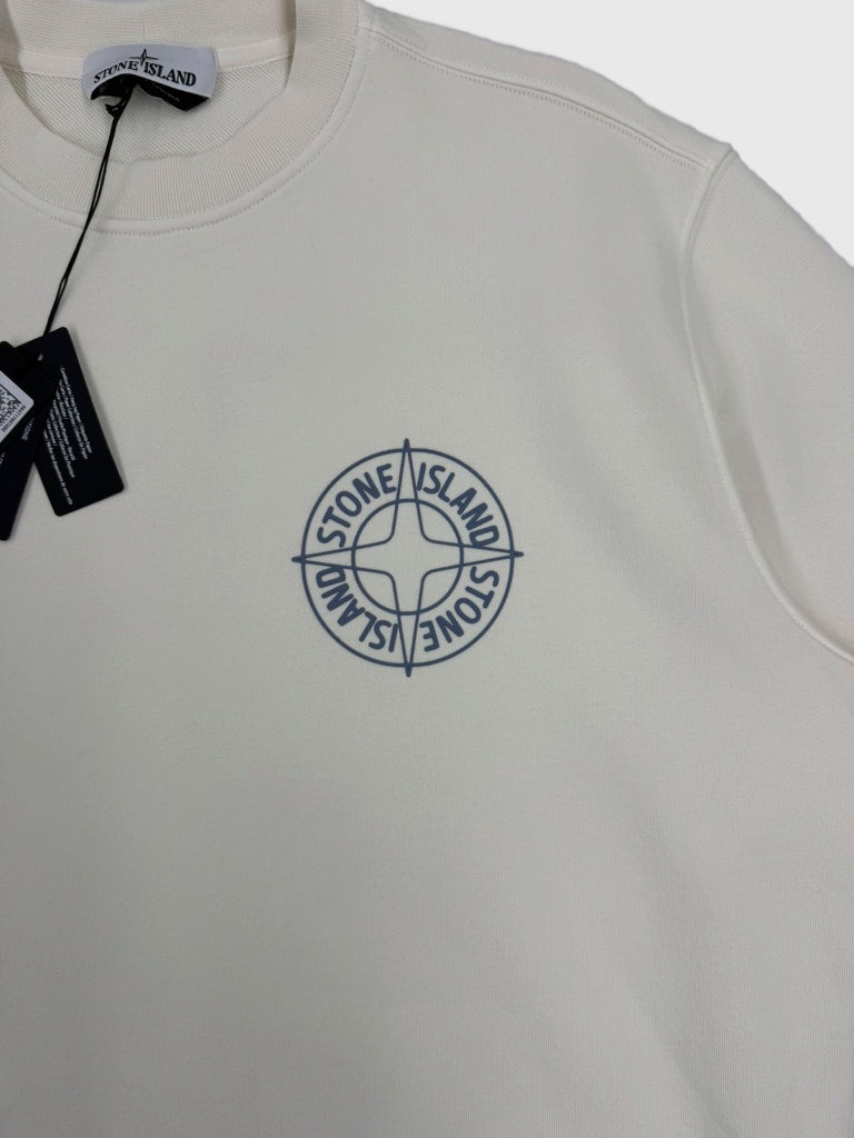Stone Island Compass Logo SS26 Sweatshirt - Small