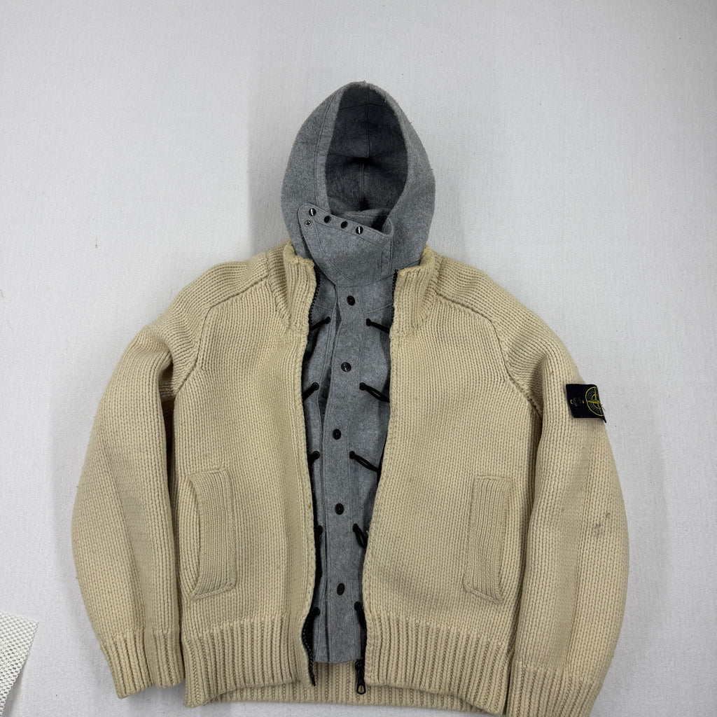 Stone Island Dutch Rope President Knit Jacket - Small
