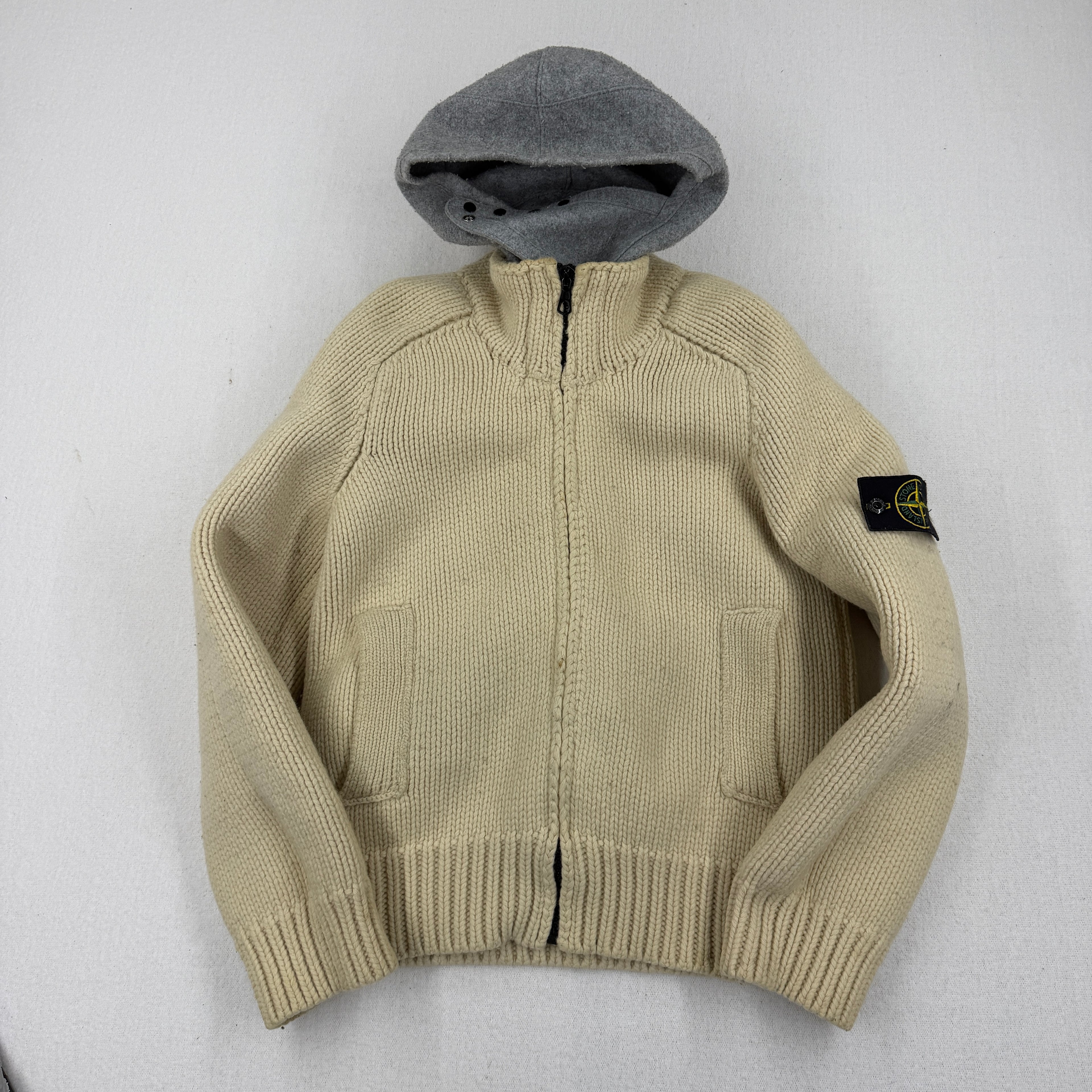 Stone Island Dutch Rope President Knit Jacket - Small
