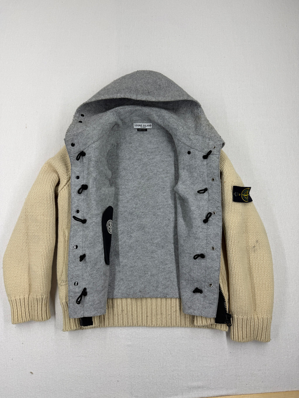 Stone Island Dutch Rope President Knit Jacket - Small