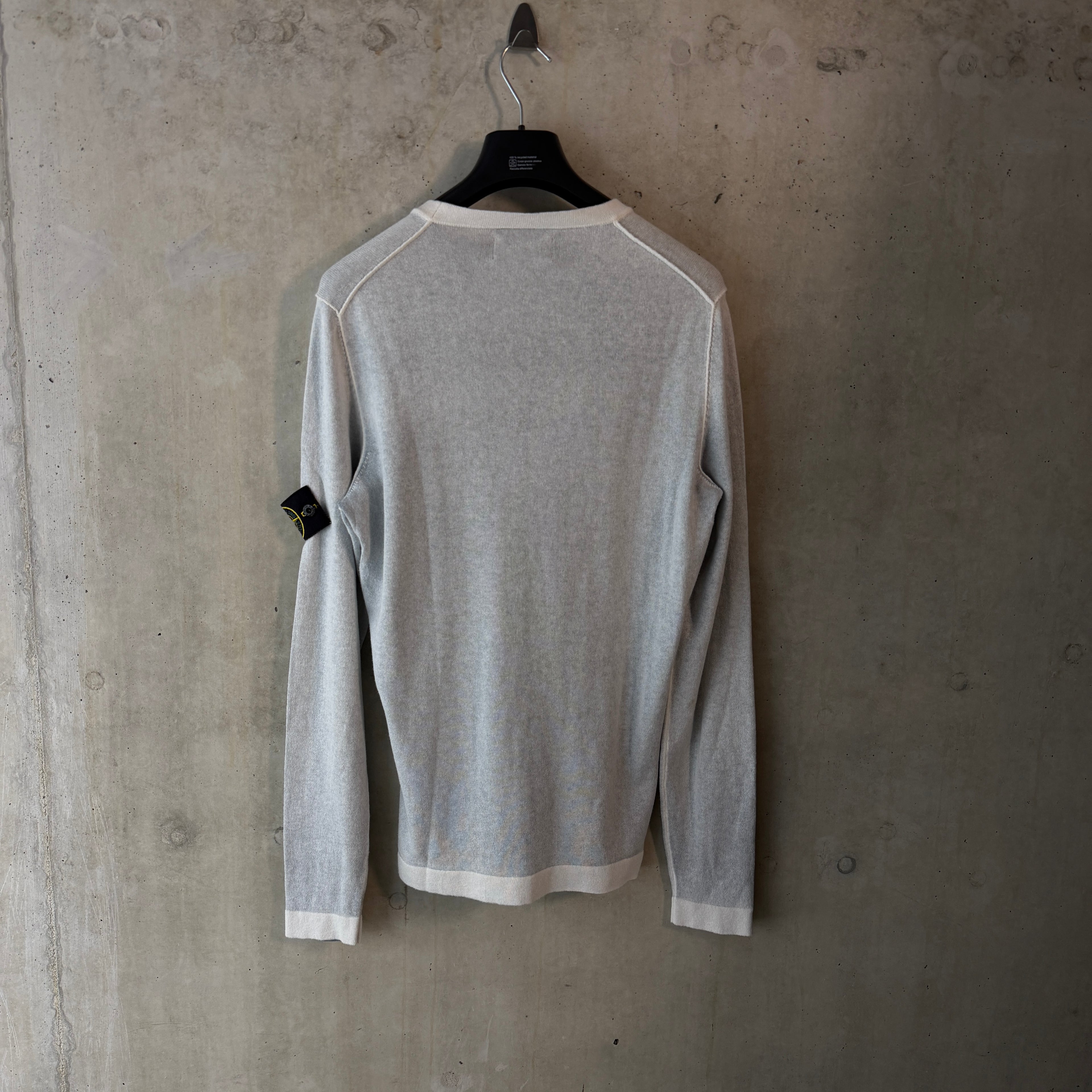 Stone Island Hand Sprayed Reverse Colour Crewneck - Medium