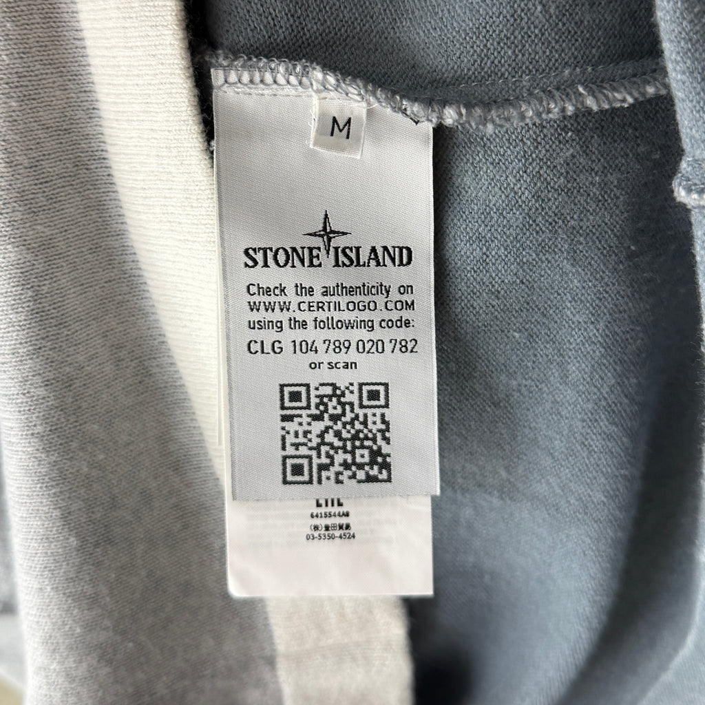 Stone Island Hand Sprayed Reverse Colour Crewneck - Medium