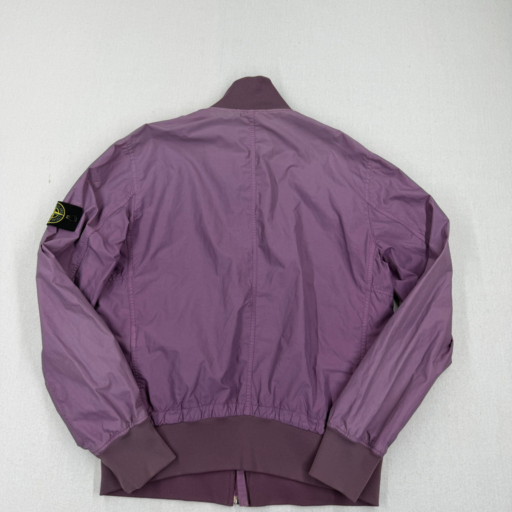 Stone Island Navy Cotton Blend Bomber Jacket SS10 - XL
