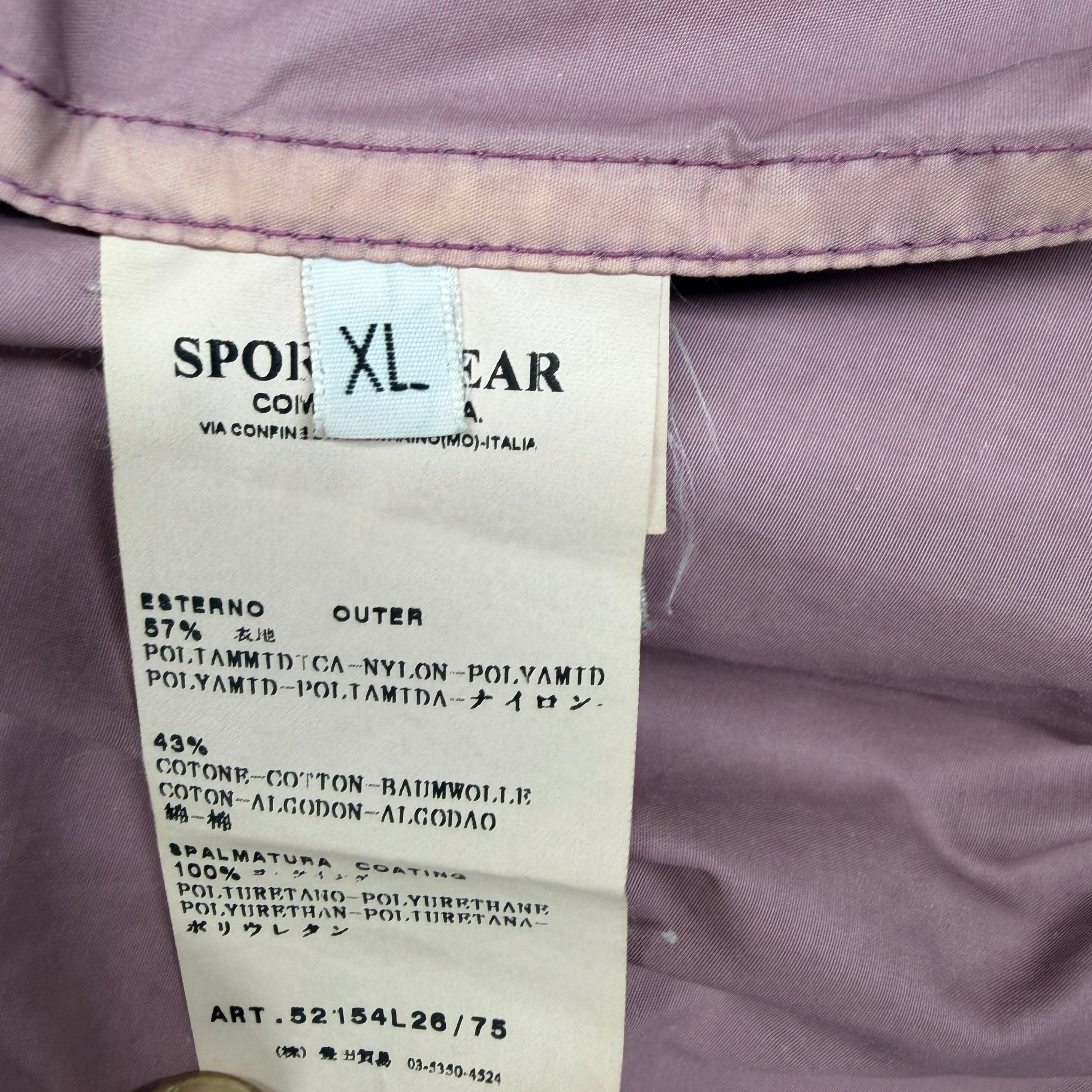 Stone Island Navy Cotton Blend Bomber Jacket SS10 - XL
