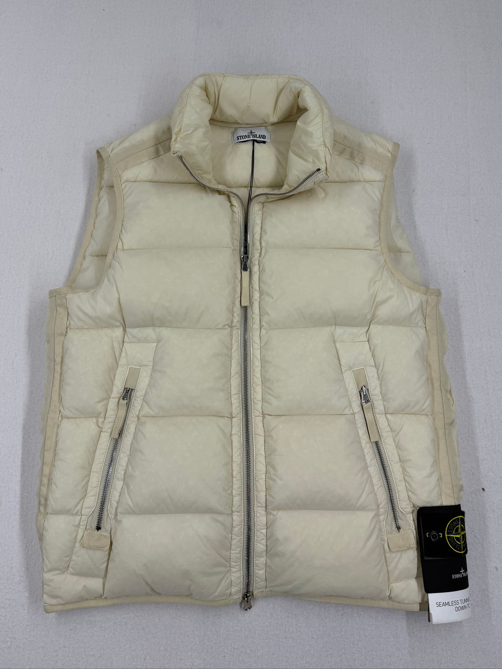 Stone Island Seamless Tunnel Nylon Down-TC Gilet - Medium