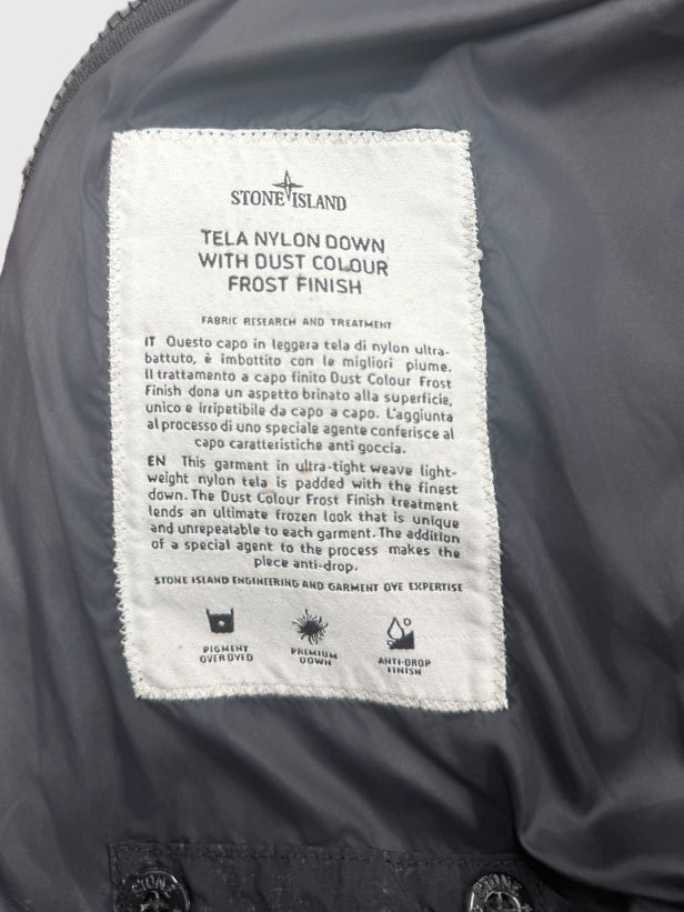 Stone Island Tela Nylon Down Frost Finish Vest - Medium