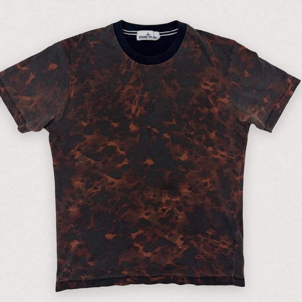 Stone Island Tortoise Shell Camo T-Shirt - Medium