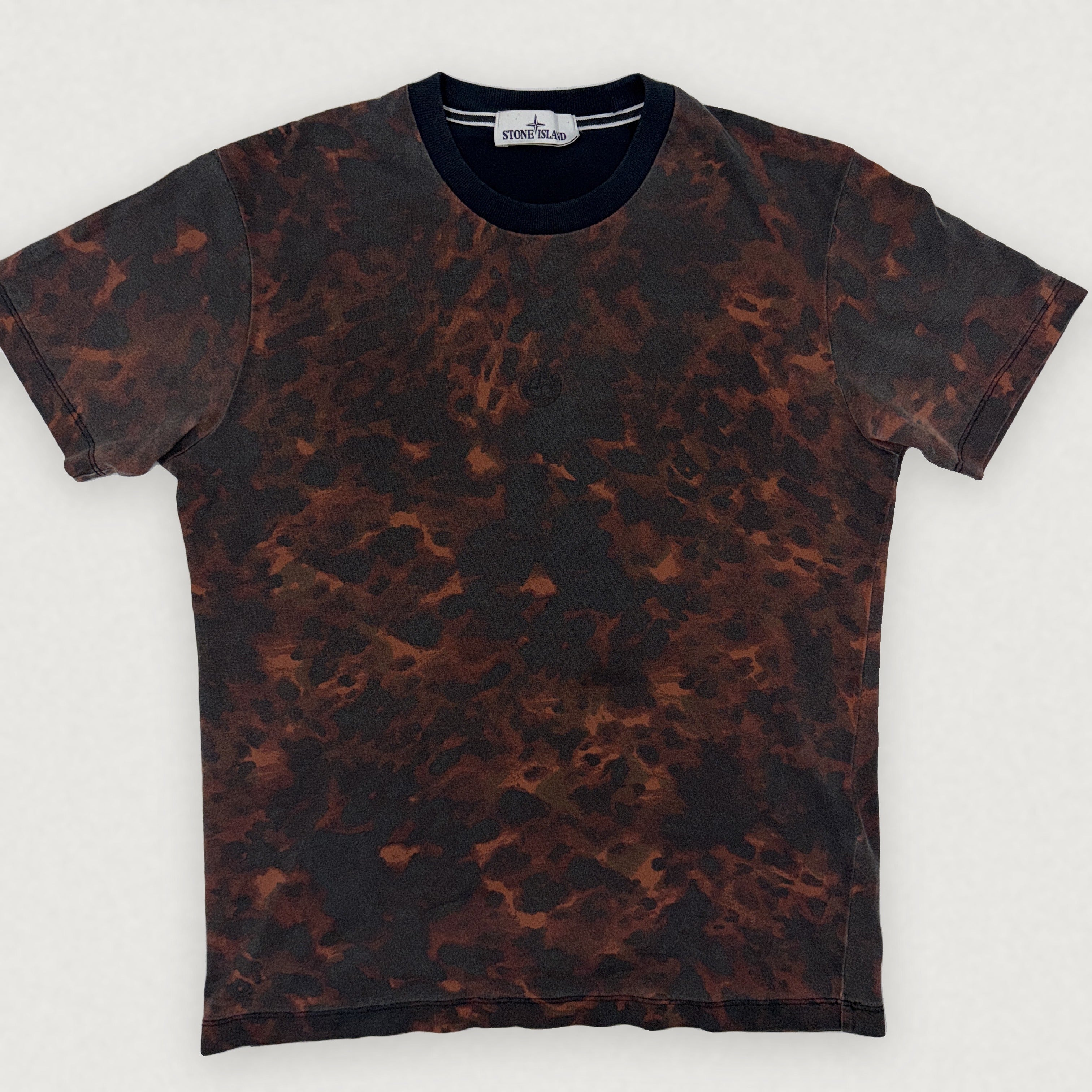 Stone Island Tortoise Shell Camo T-Shirt - Medium