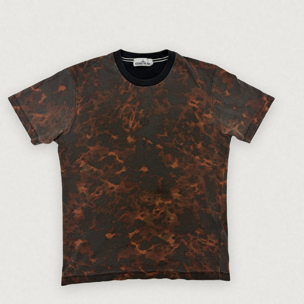 Stone Island Tortoise Shell Camo T-Shirt - Medium