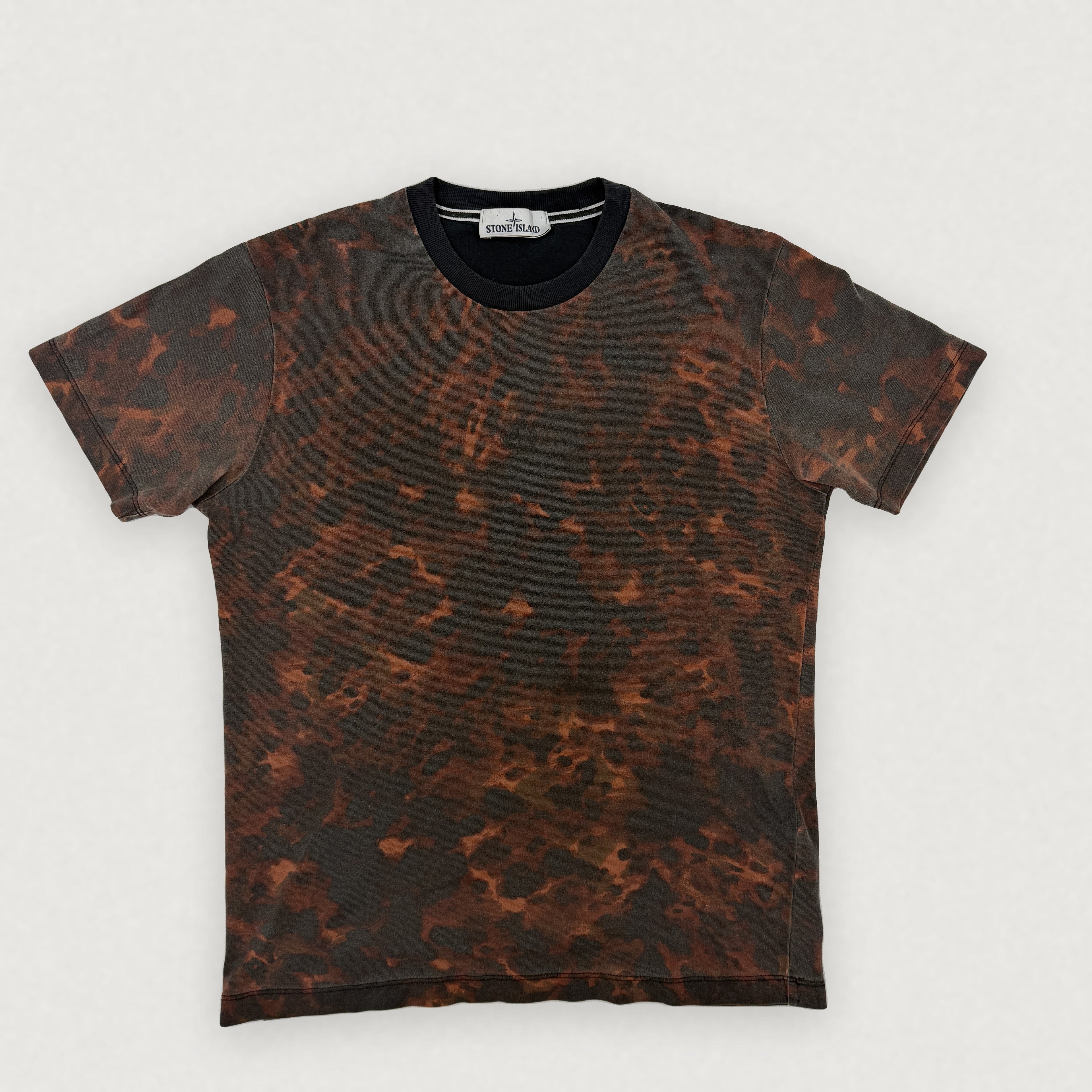 Stone Island Tortoise Shell Camo T-Shirt - Medium