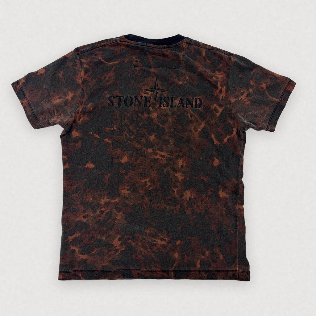 Stone Island Tortoise Shell Camo T-Shirt - Medium