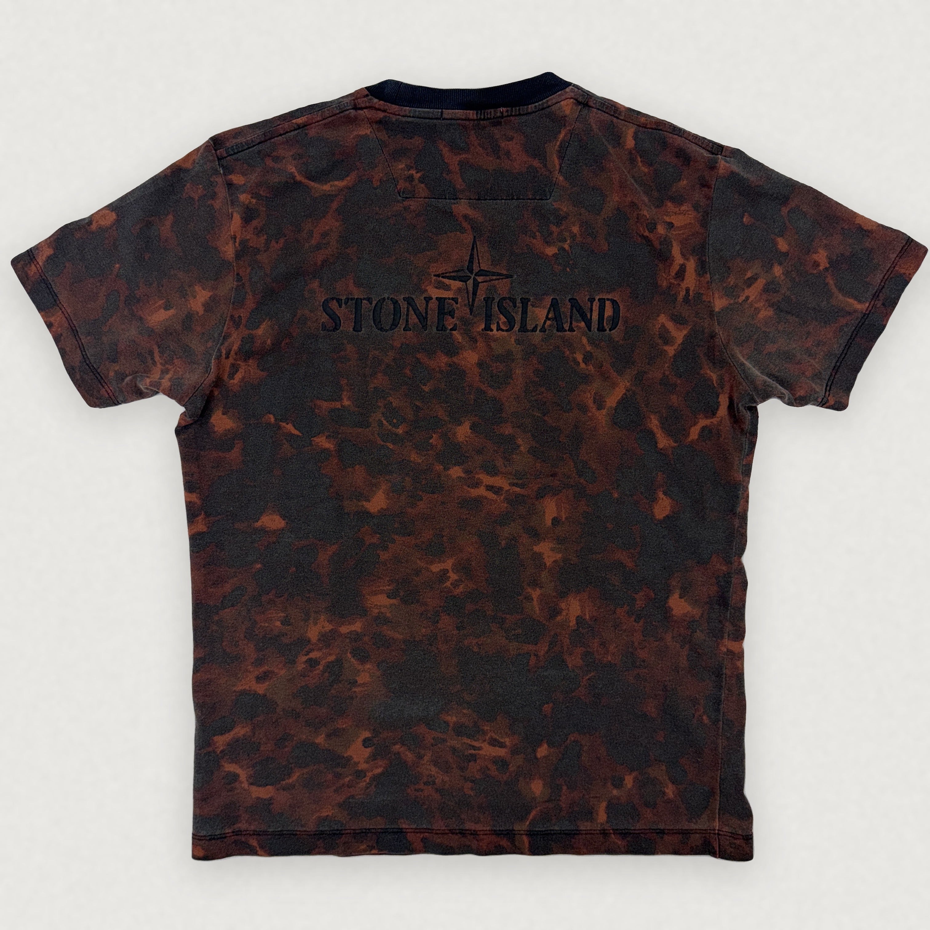 Stone Island Tortoise Shell Camo T-Shirt - Medium