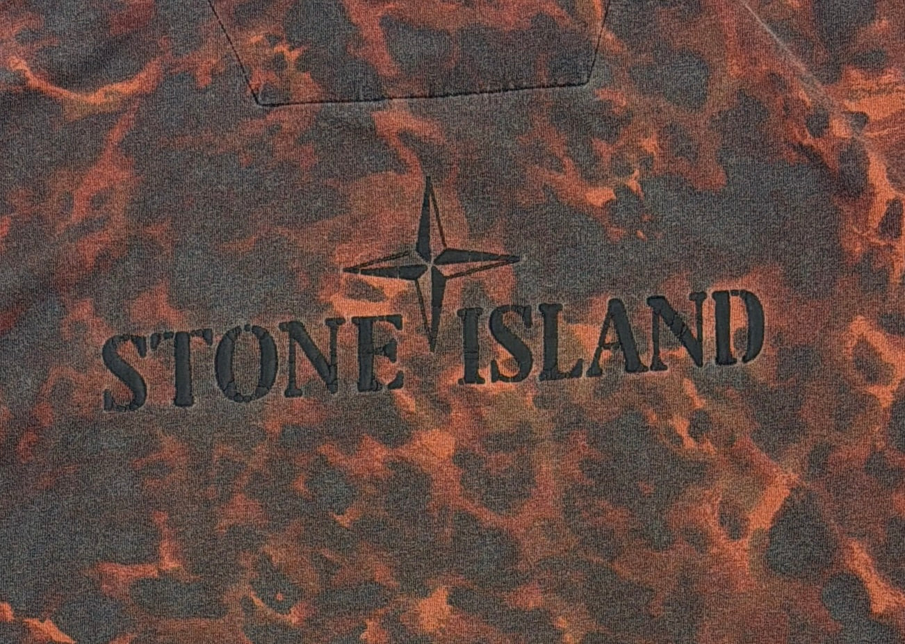 Stone Island Tortoise Shell Camo T-Shirt - Medium