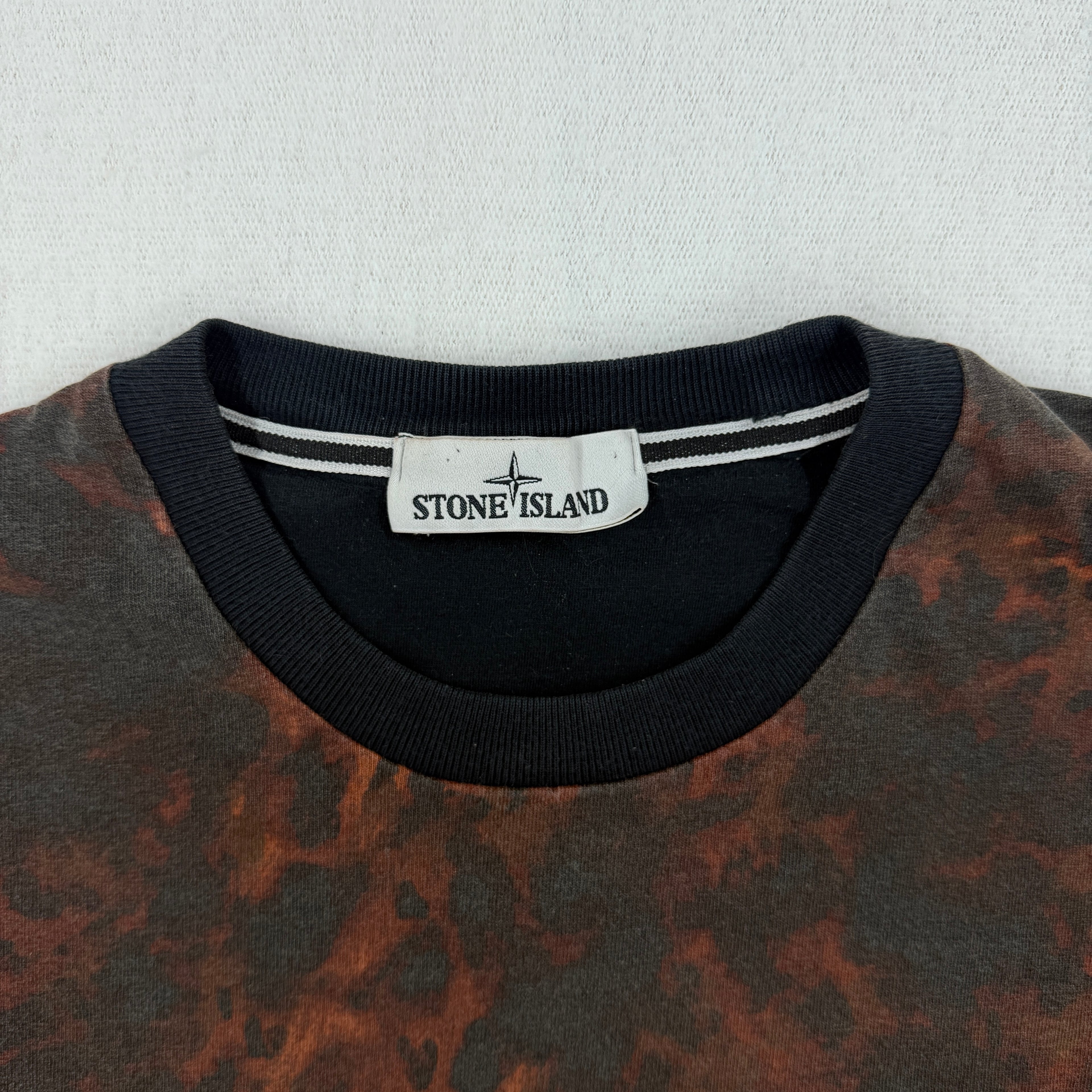 Stone Island Tortoise Shell Camo T-Shirt - Medium