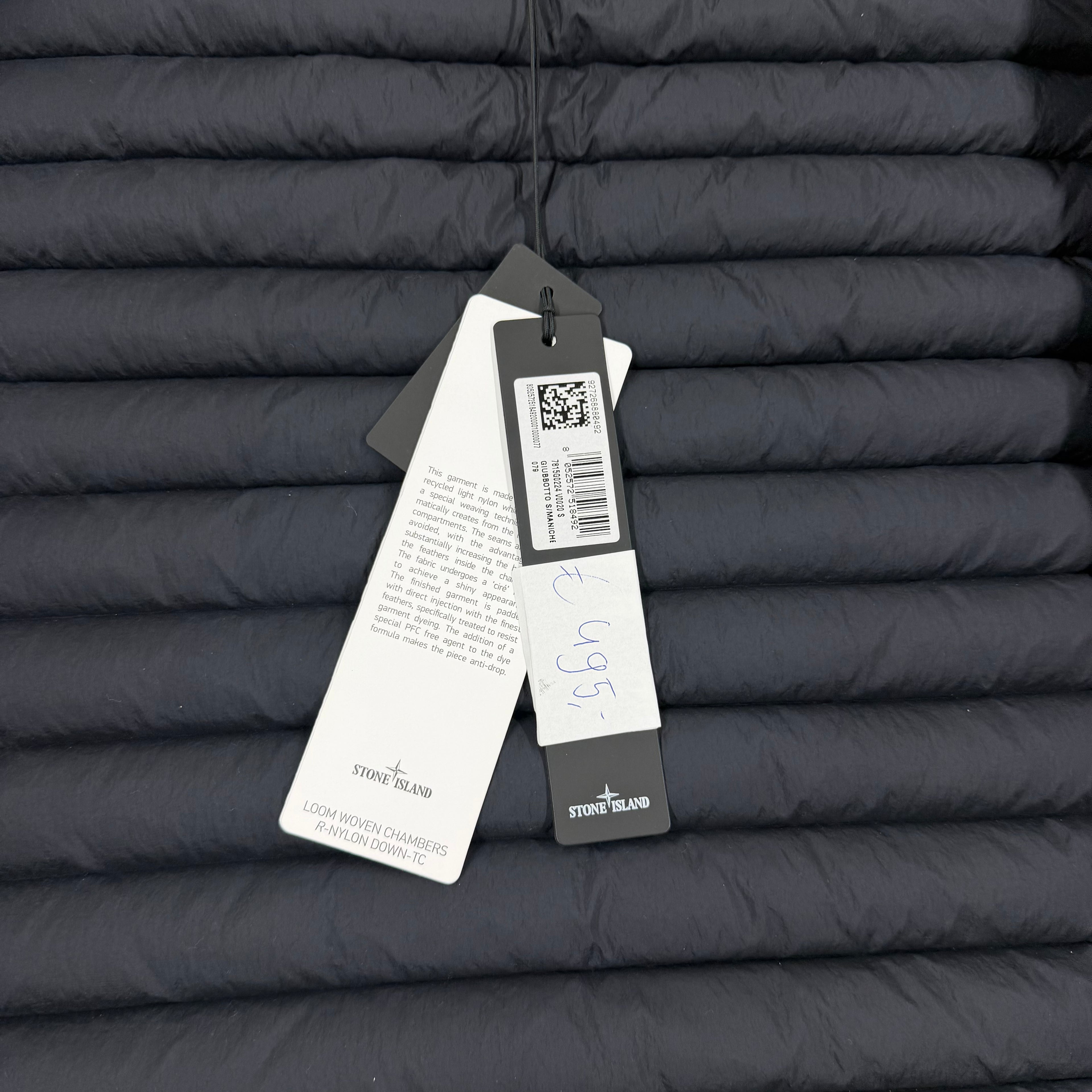 Stone Island Loom Woven Chambers R-Nylon Down-TC Vest - Small