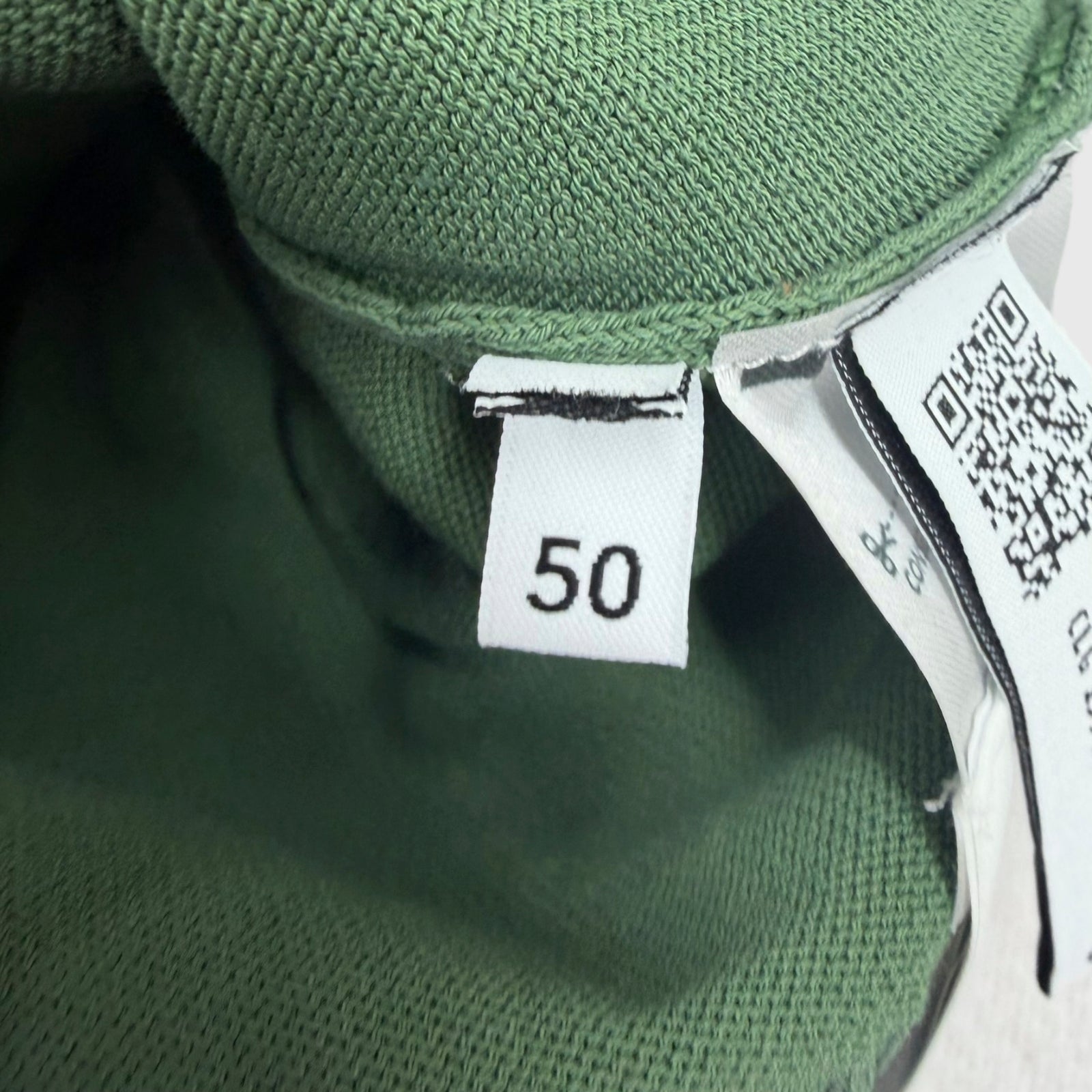 C.P. Company Cotton Crewneck Lens Knit Bronze Green Size 50 (L) - detail view