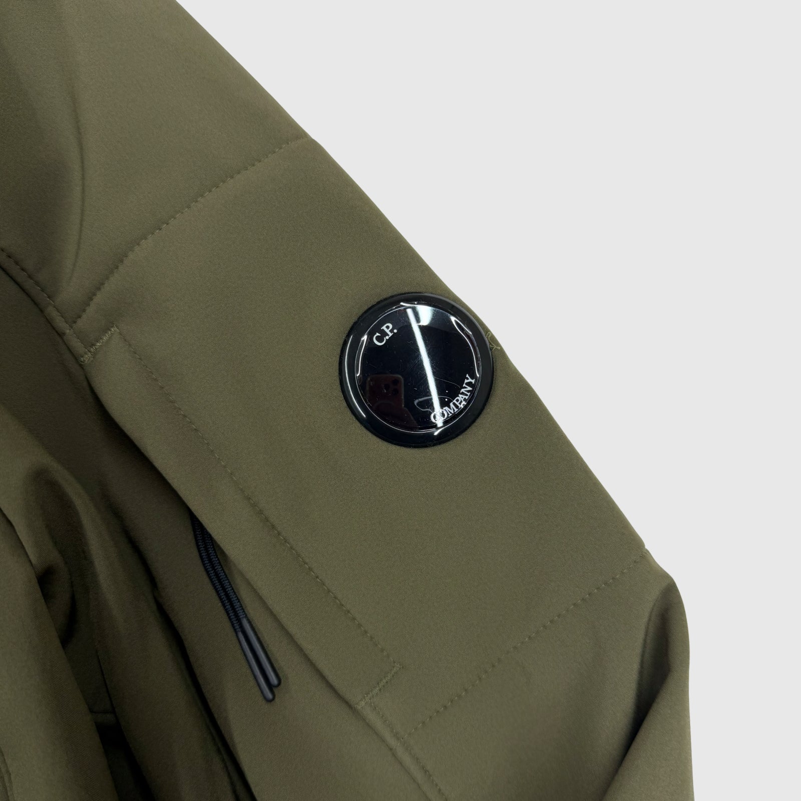 C.P. Company Shell-R Hooded Short Jacket Ivy Green Size S (46) - photo 14 view
