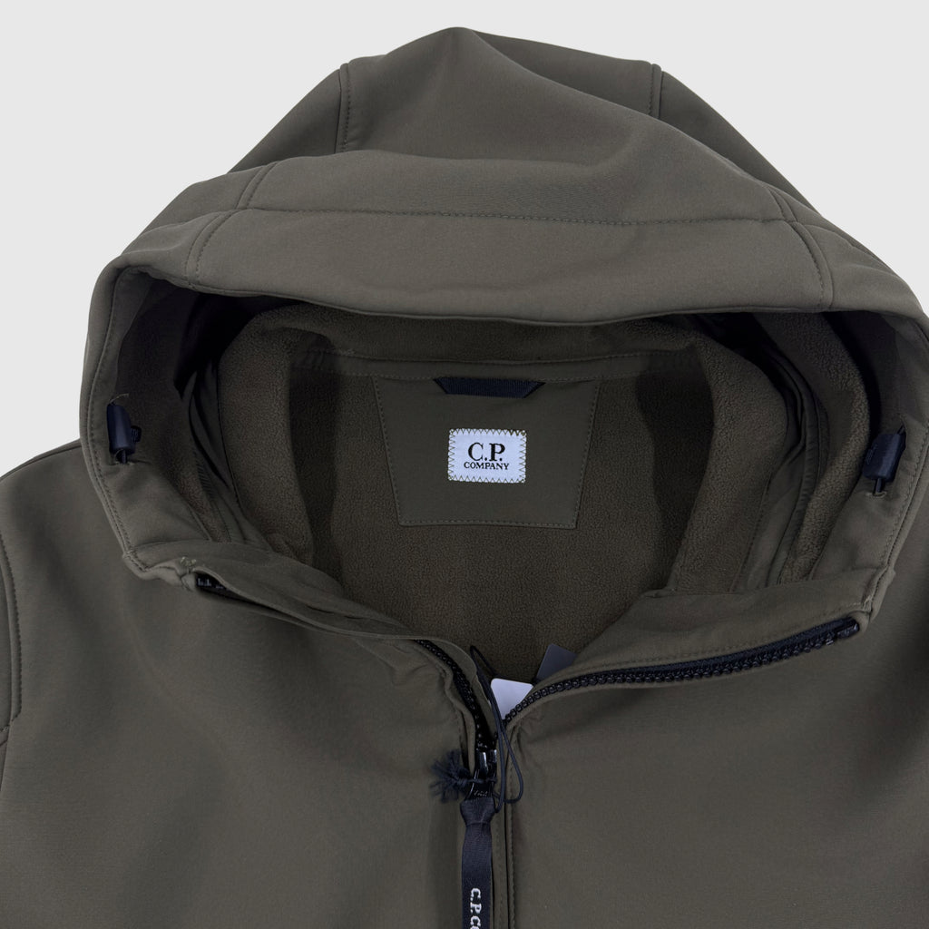 C.P. Company Shell-R Hooded Short Jacket Ivy Green Size S (46) - photo 15 view