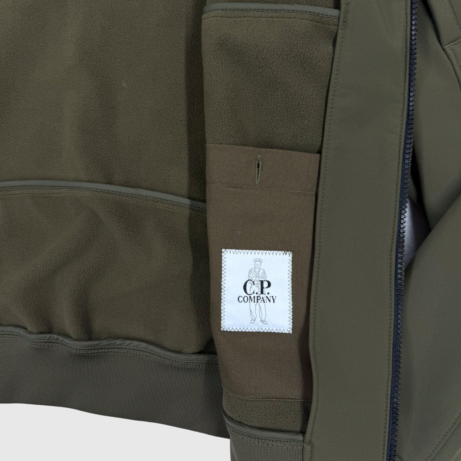 C.P. Company Shell-R Hooded Short Jacket Ivy Green Size S (46) - photo 19 view