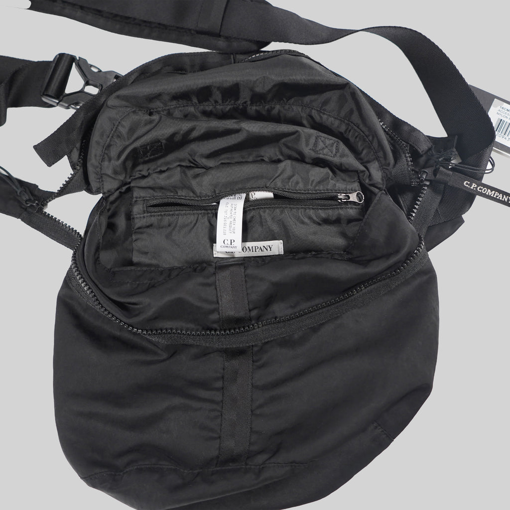 C.P. Company Black Nylon B Waistbag