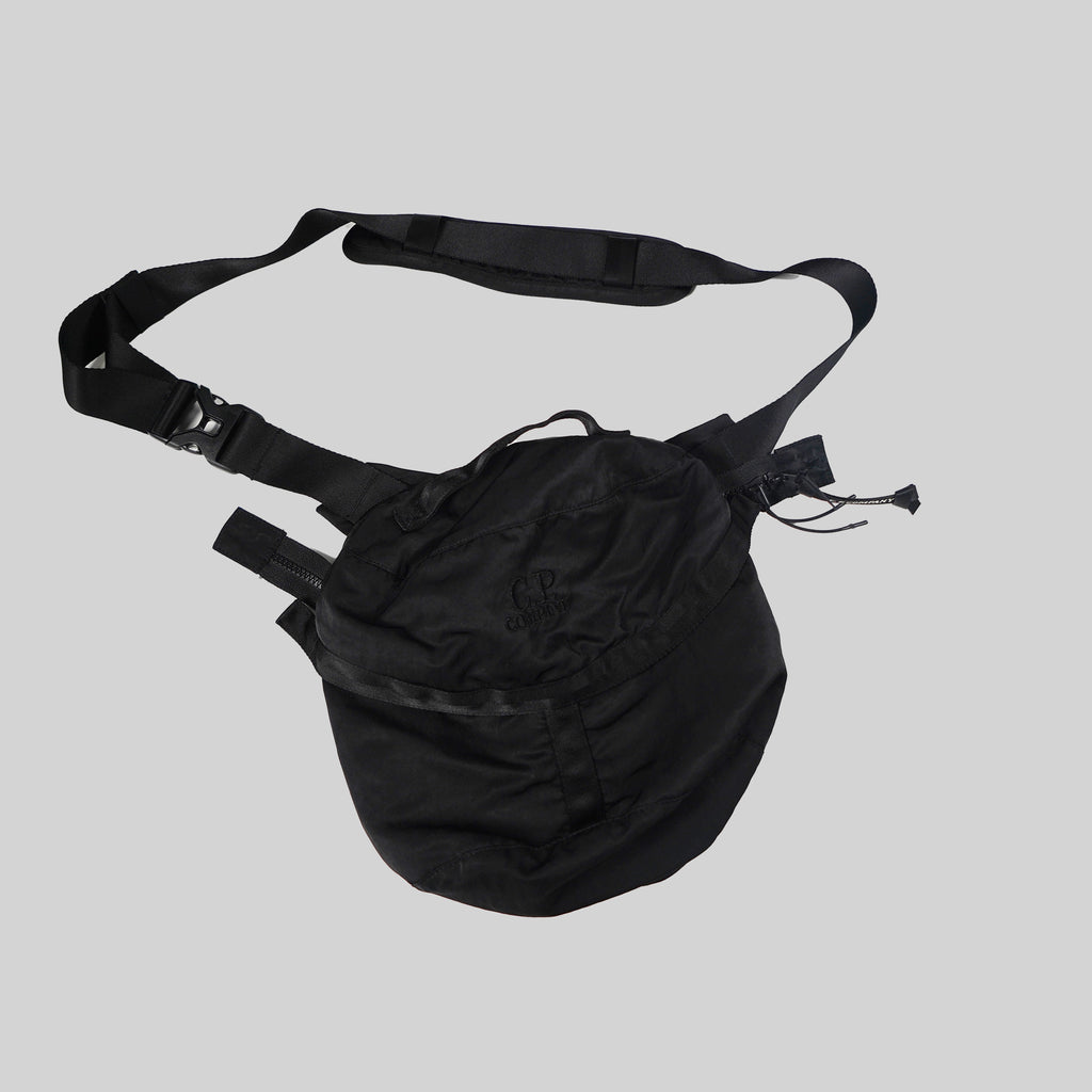 C.P. Company Black Nylon B Waistbag