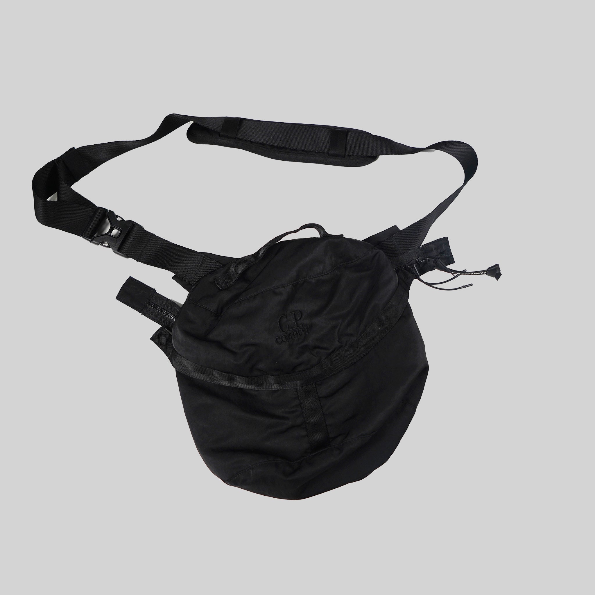 C.P. Company Black Nylon B Waistbag
