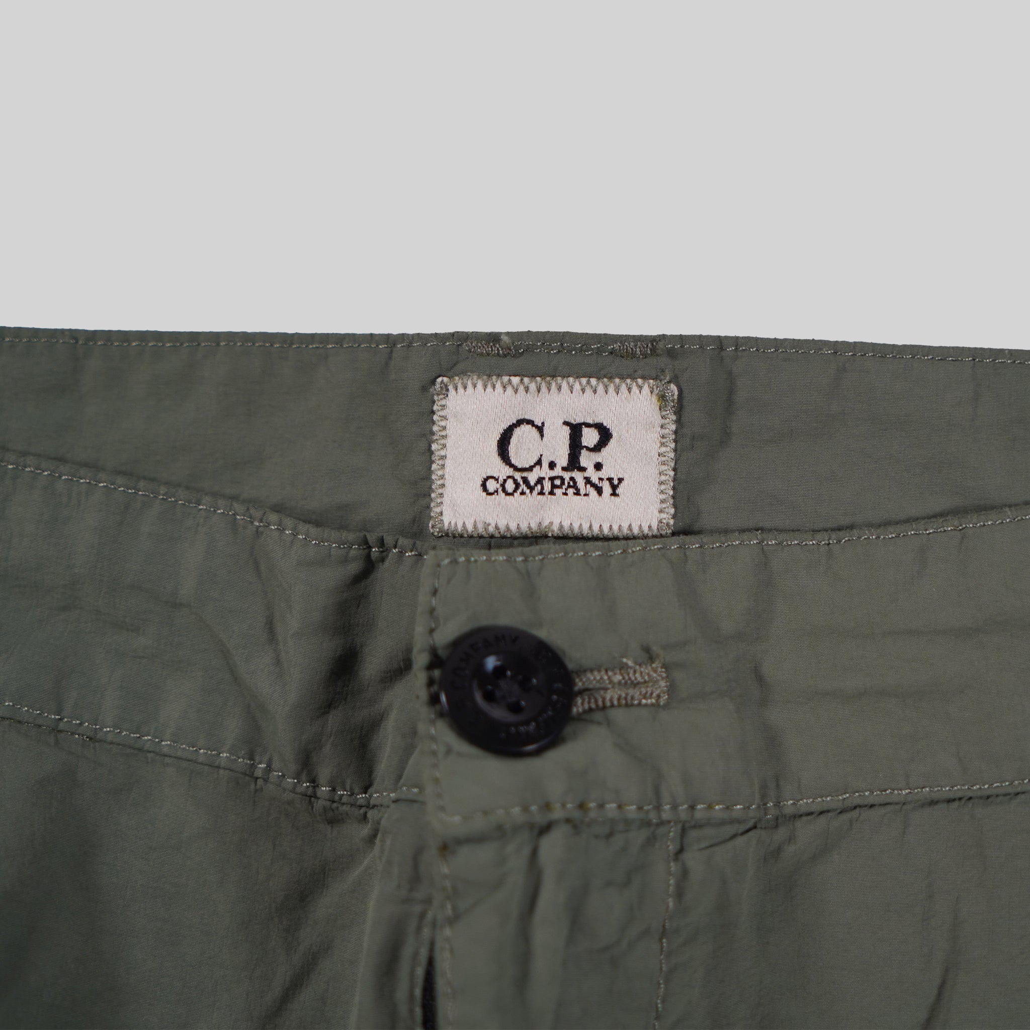 C.P. Company Agave Green Cargo Pants Flatt Nylon