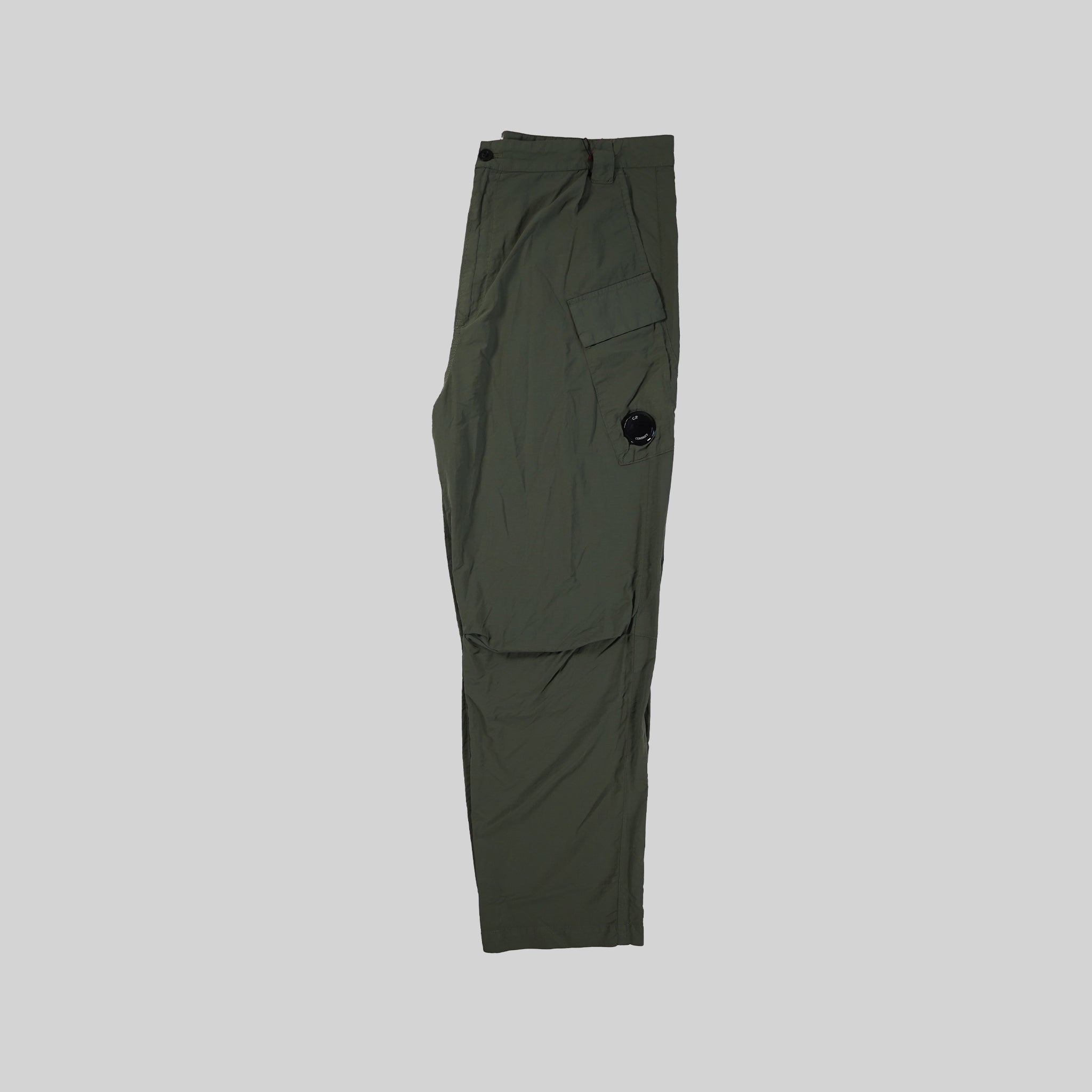 C.P. Company Agave Green Cargo Pants Flatt Nylon