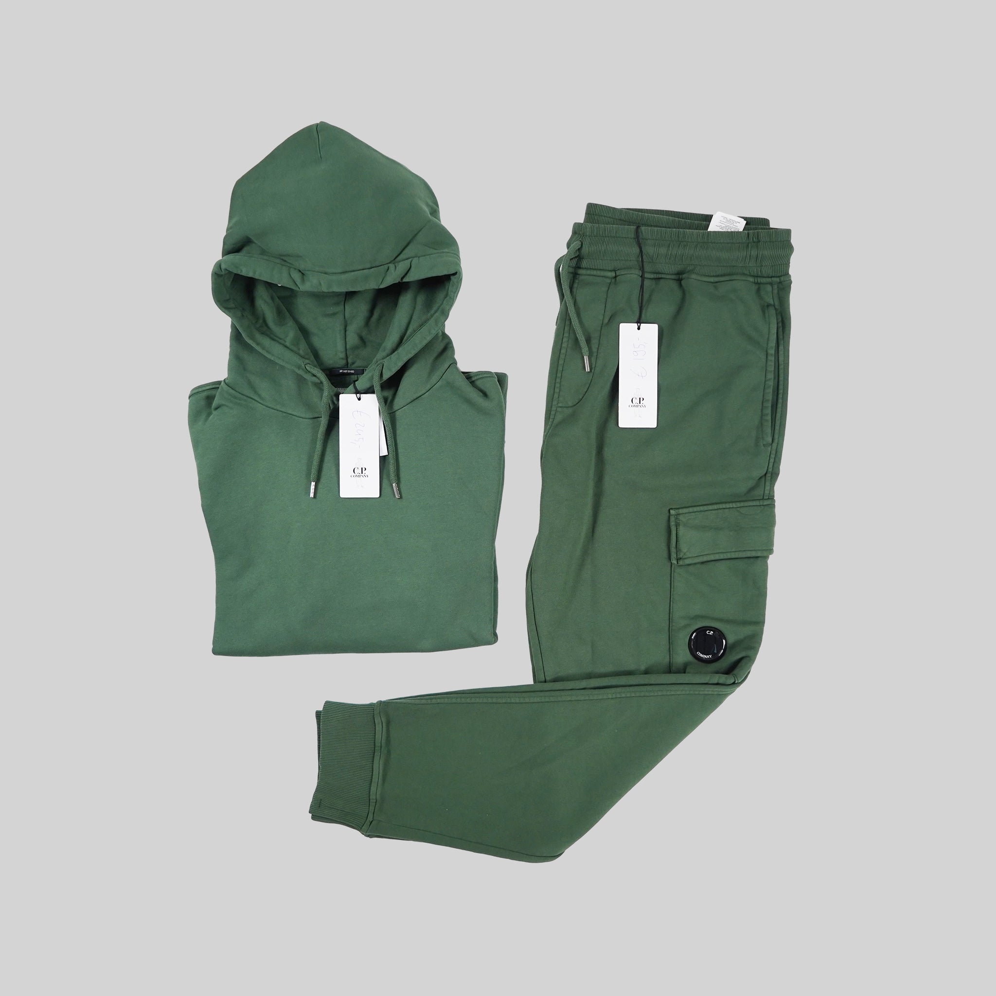 C.P. Company Tracksuit Green – Hoodie & Joggers