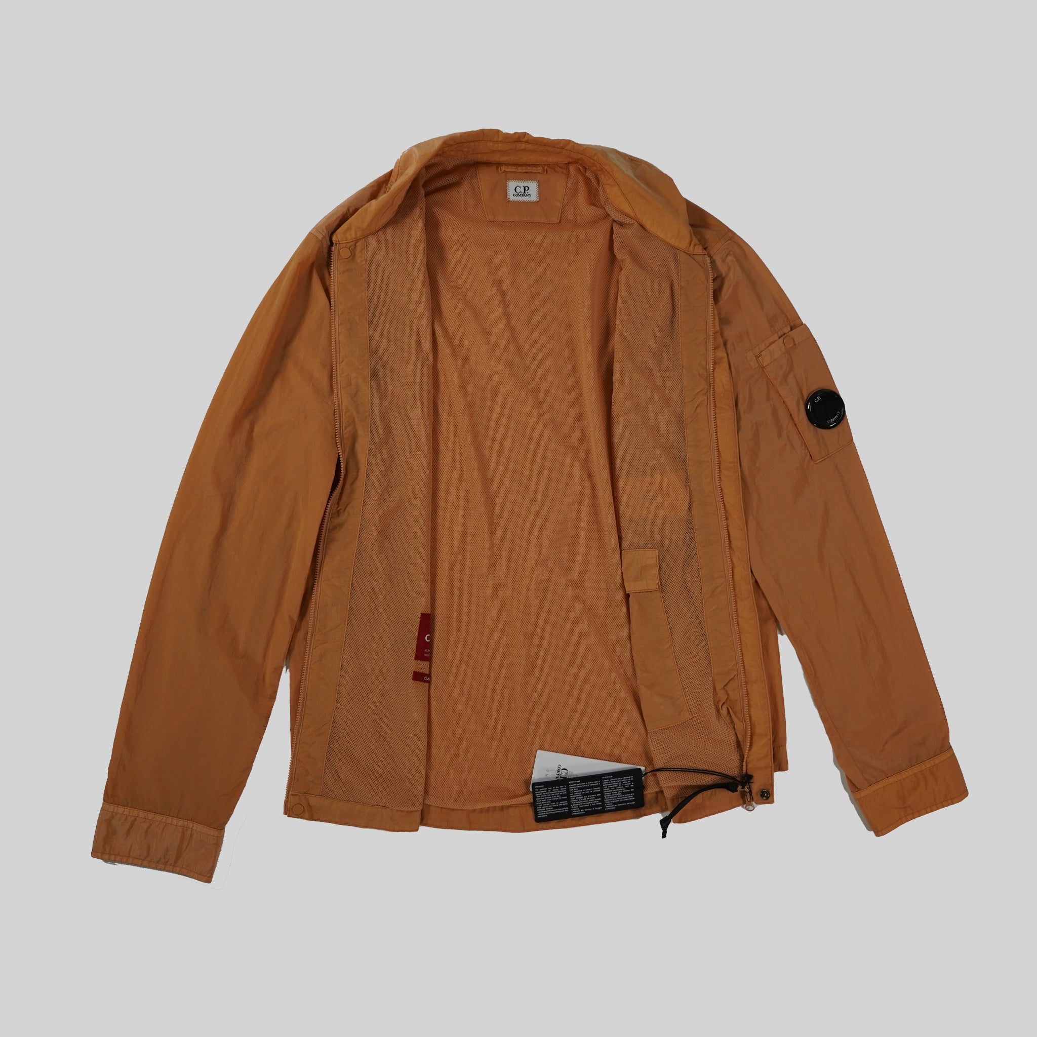 C.P. Company Orange Chrome-R Lens Overshirt