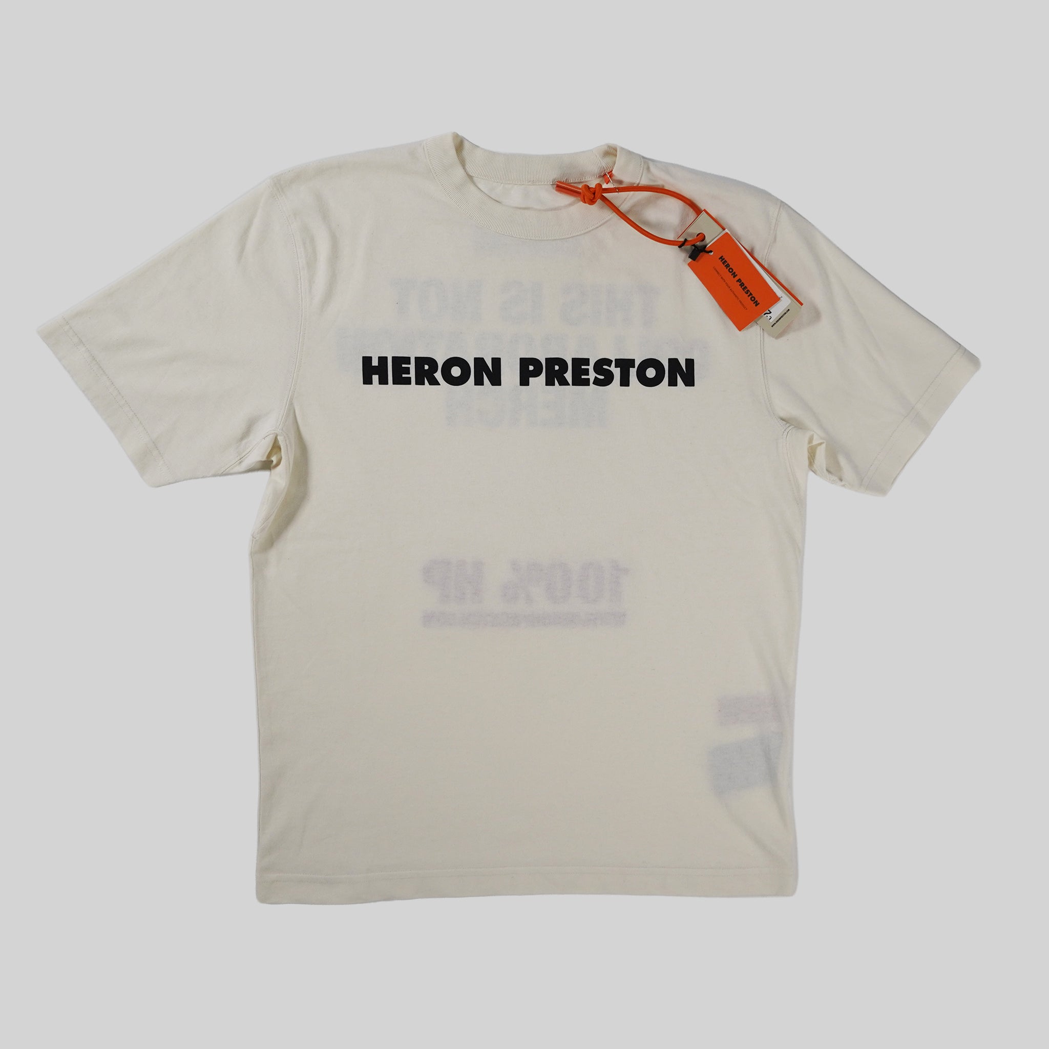 Heron Preston Leron White T-Shirt This is Not