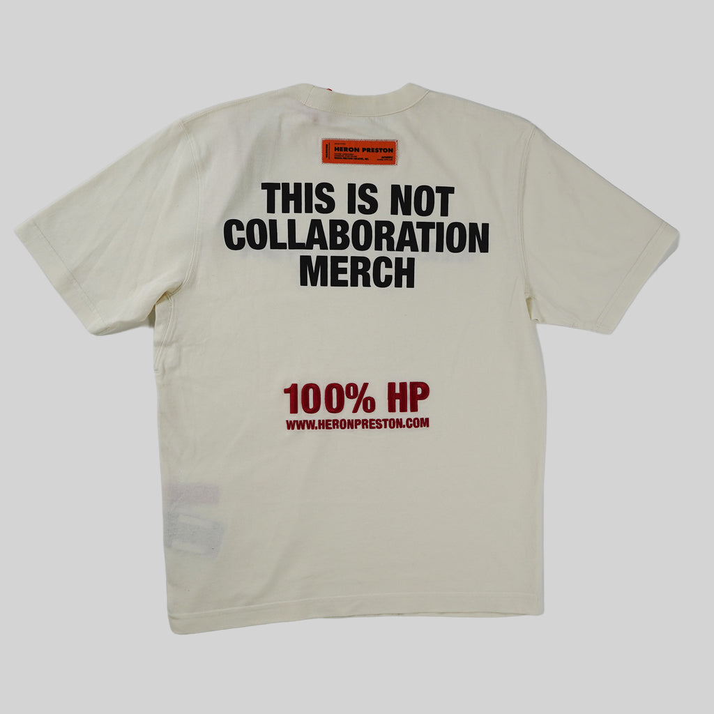 Heron Preston Leron White T-Shirt This is Not
