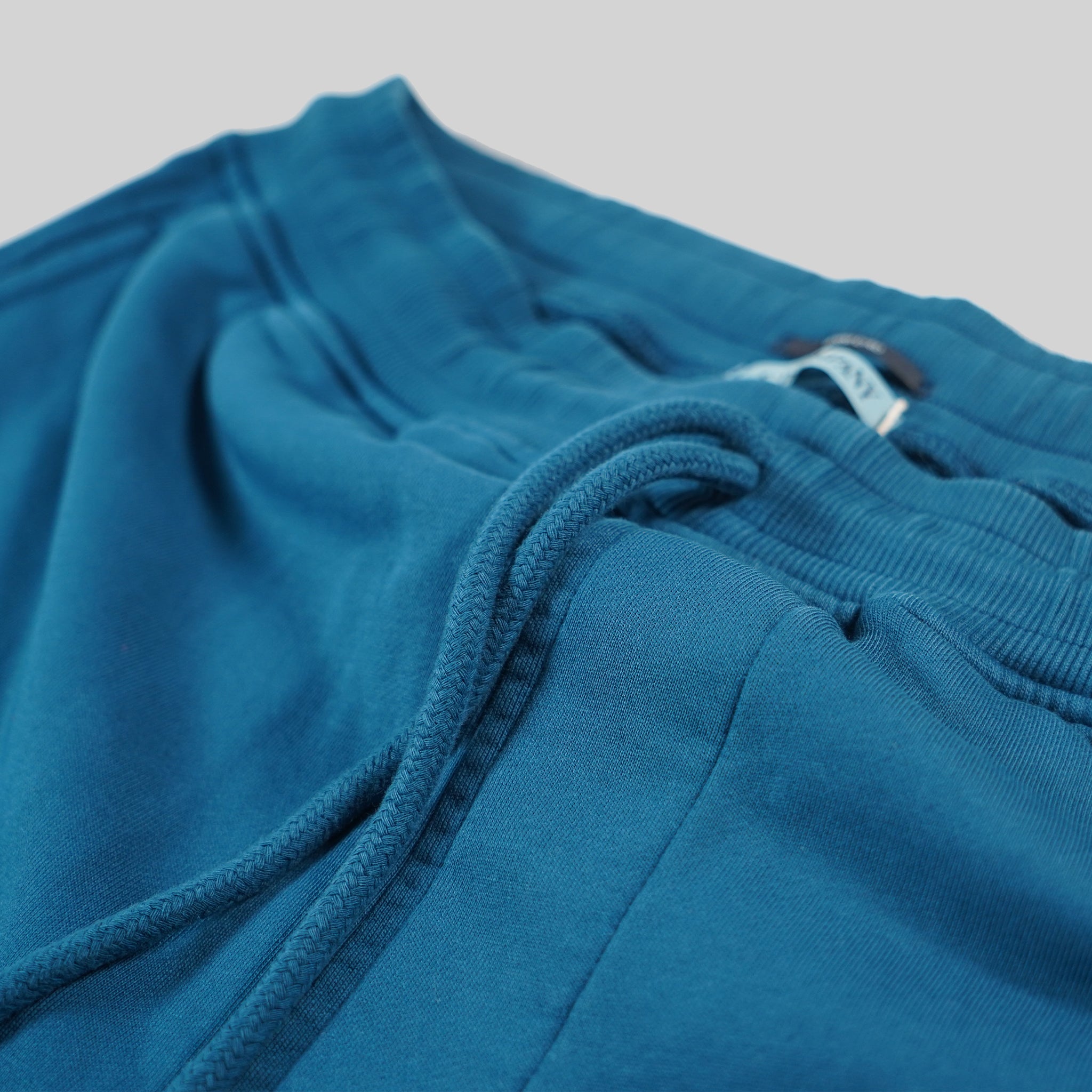 C.P. Company Blue Ink Diagonal Fleece Jogger With Lens