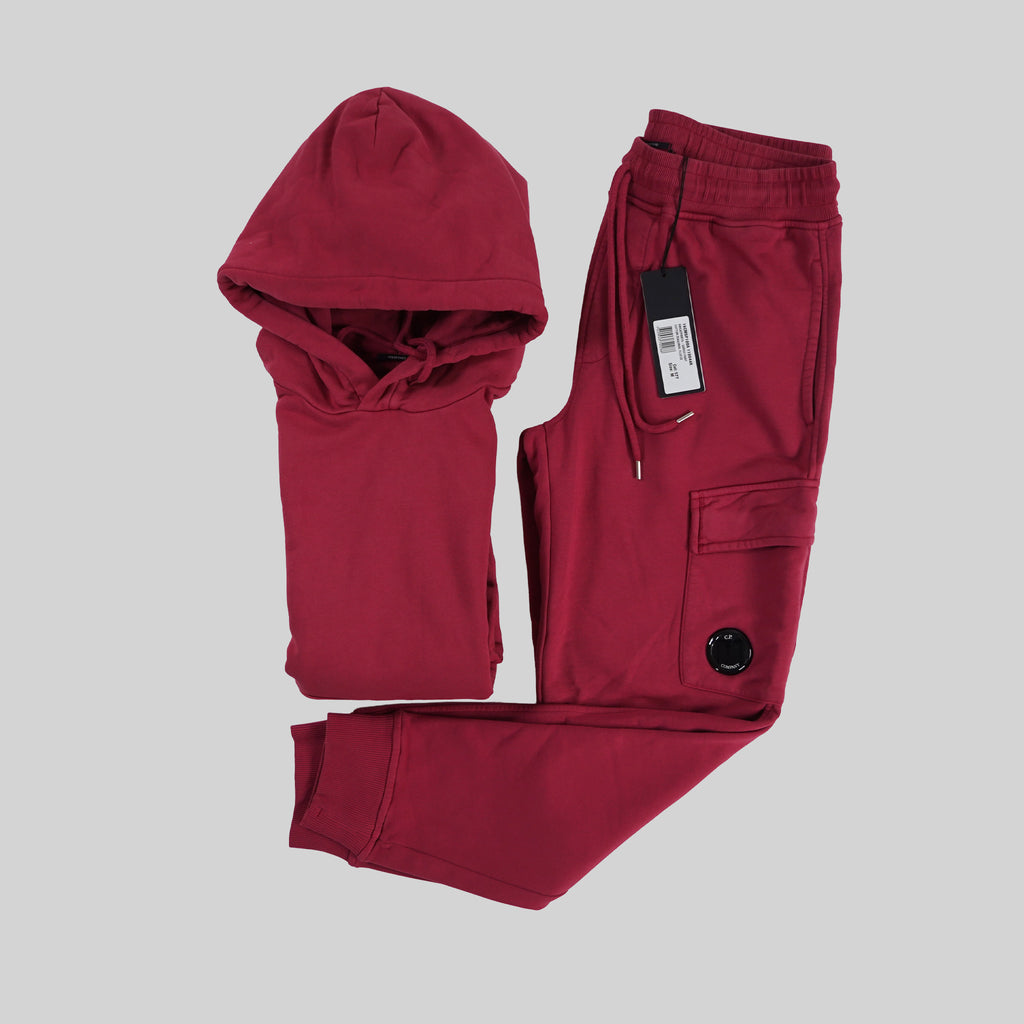 C.P. Company Tracksuit Burgundy – Hoodie & Joggers