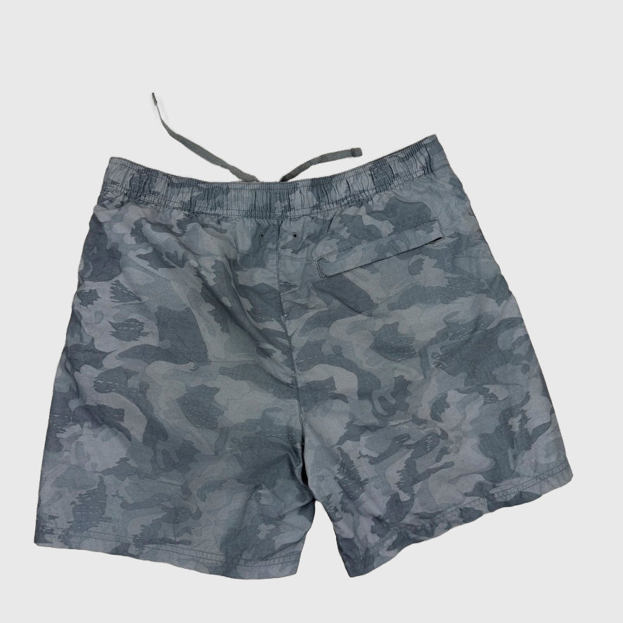 Stone Island Camo Swim Shorts Grey Camo Size Medium - back view